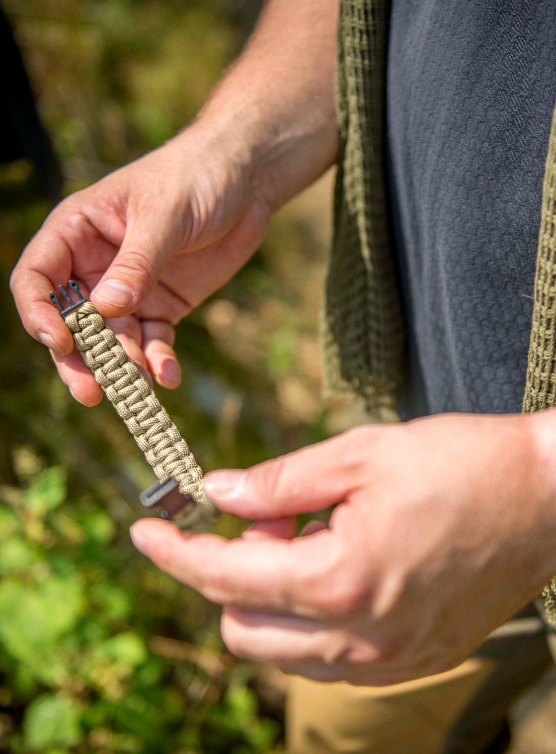Браслет Helikon-Tex Survival Bracelet - Paracord - coyote