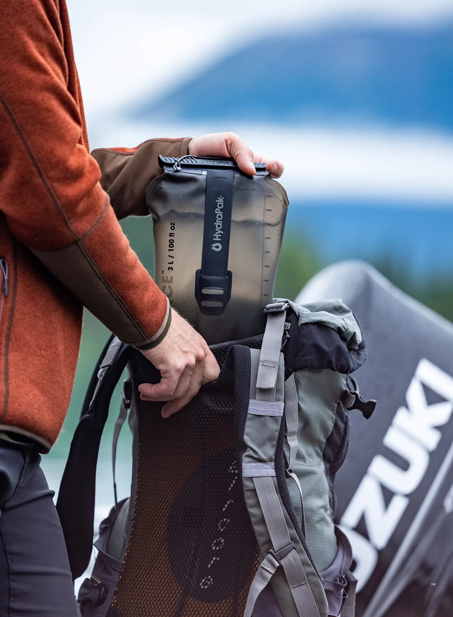 Гідратор HydraPak Force 3L DSL - mammoth grey