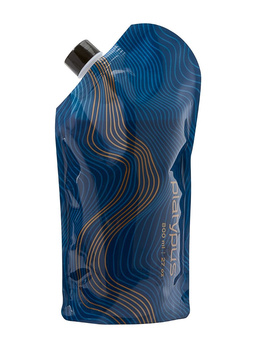 Пляшка туристична Platypus Platy Wine Preserve 0,8 L - royal blue