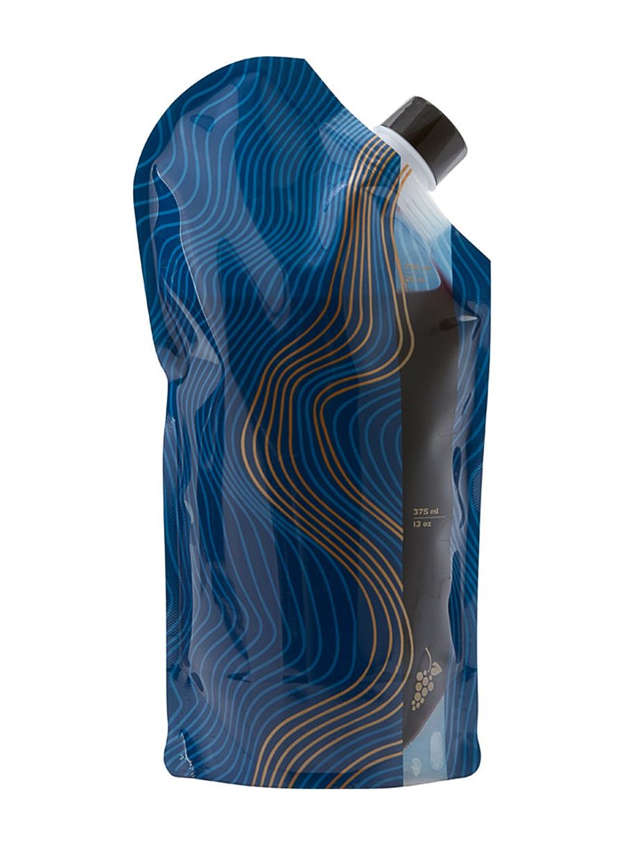 Пляшка туристична Platypus Platy Wine Preserve 0,8 L - royal blue