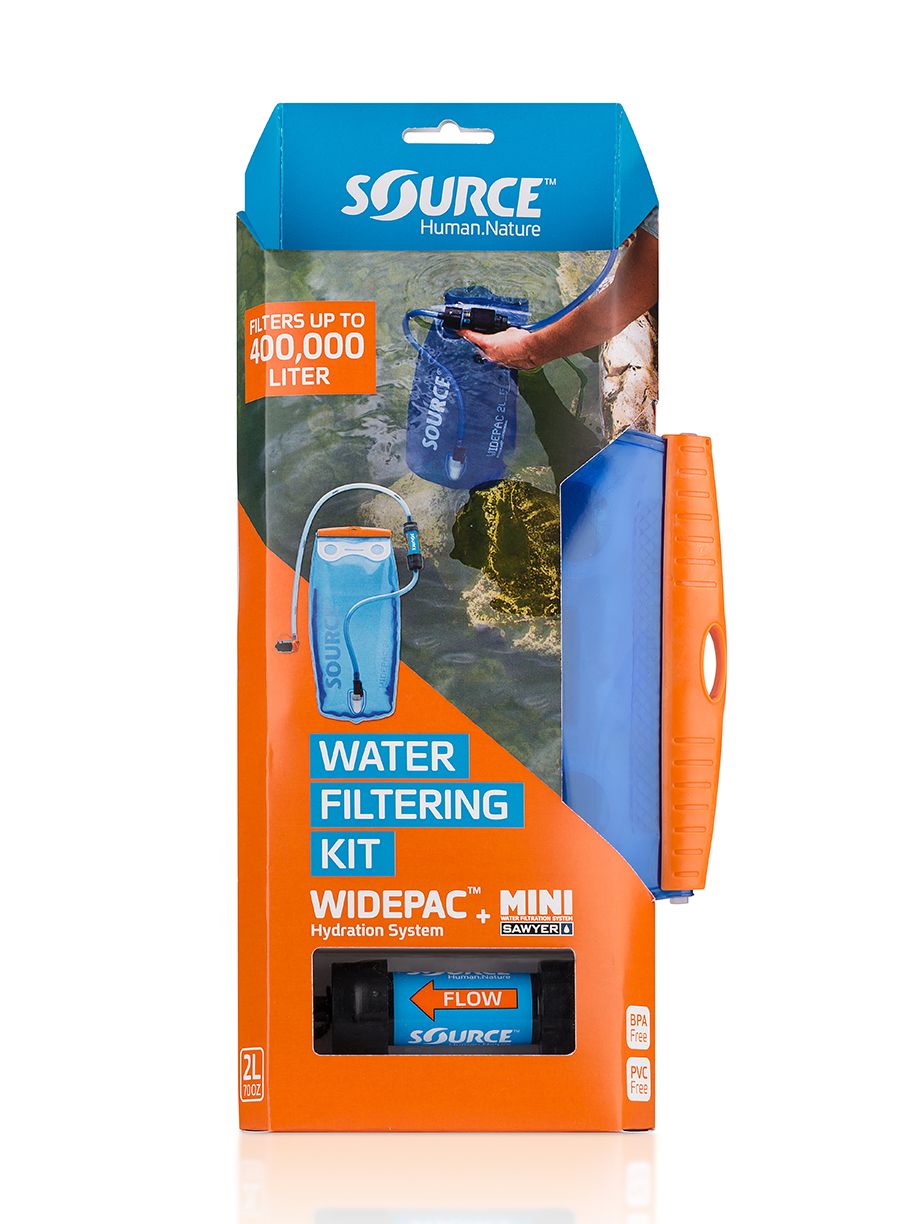 Гідратор Source Widepac + Filter 2L - transparent blue