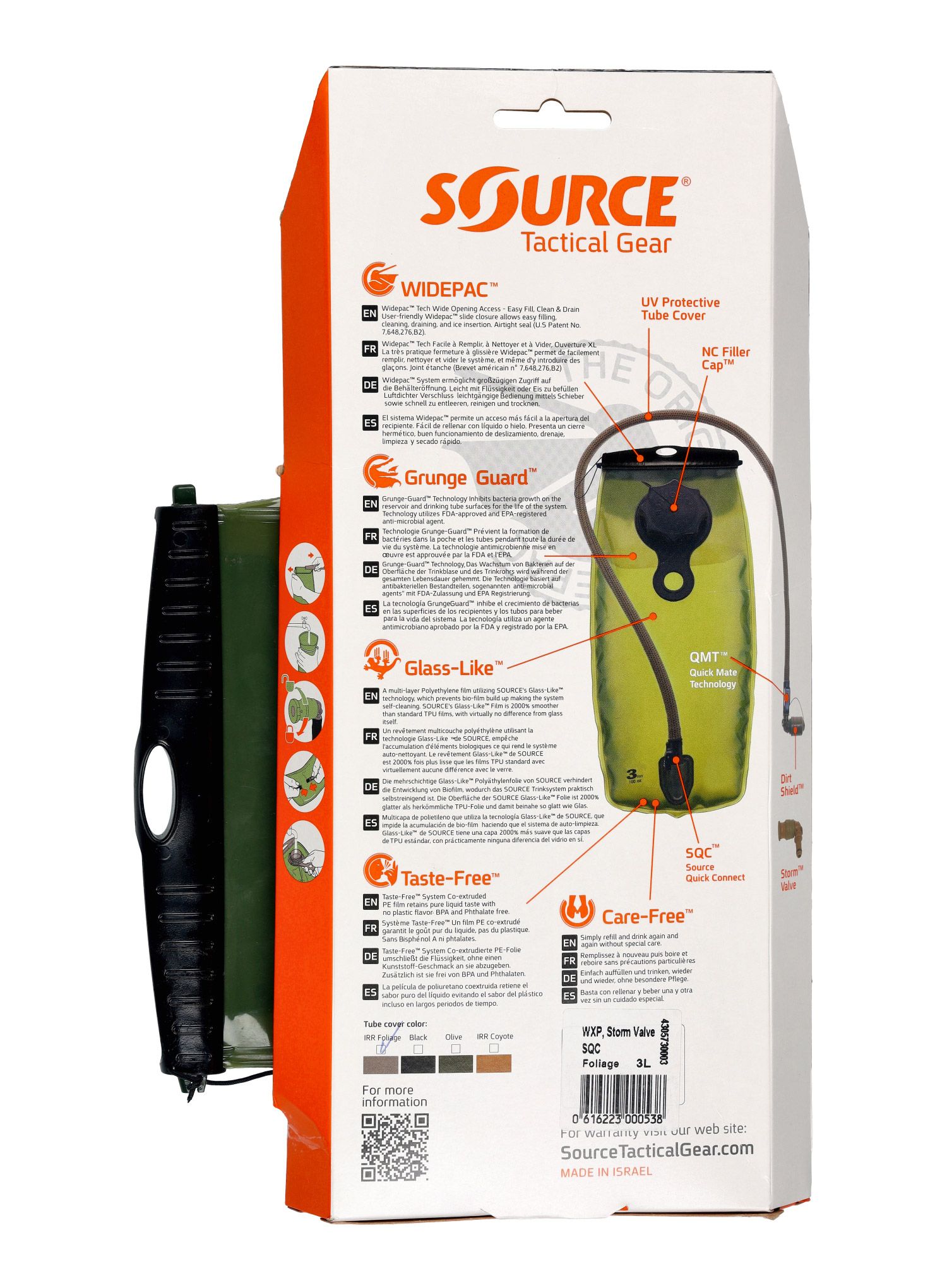 Гідратор Source WXP 3L - foliage
