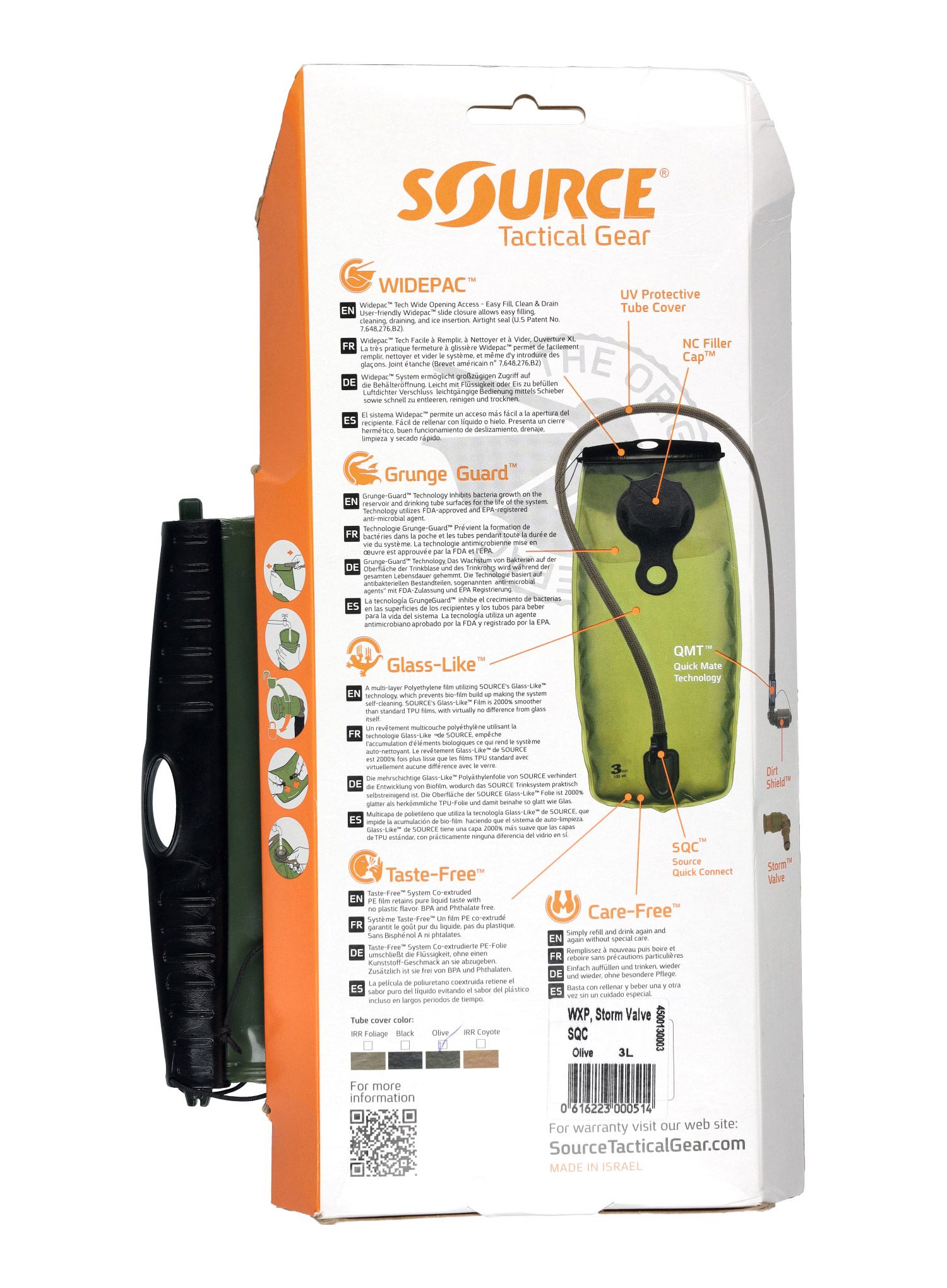 Гідратор Source WXP 3L - olive