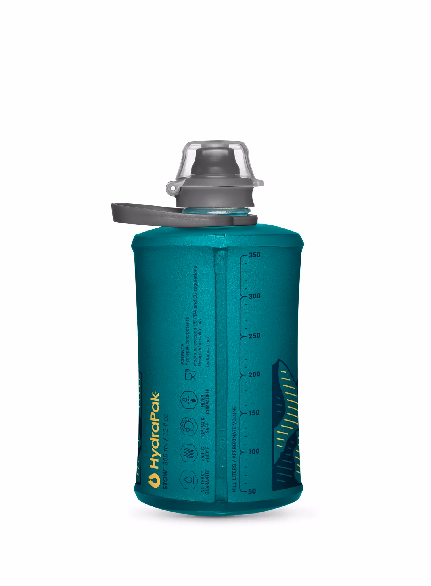 Пляшка HydraPak Stow 350 ml - glacier blue