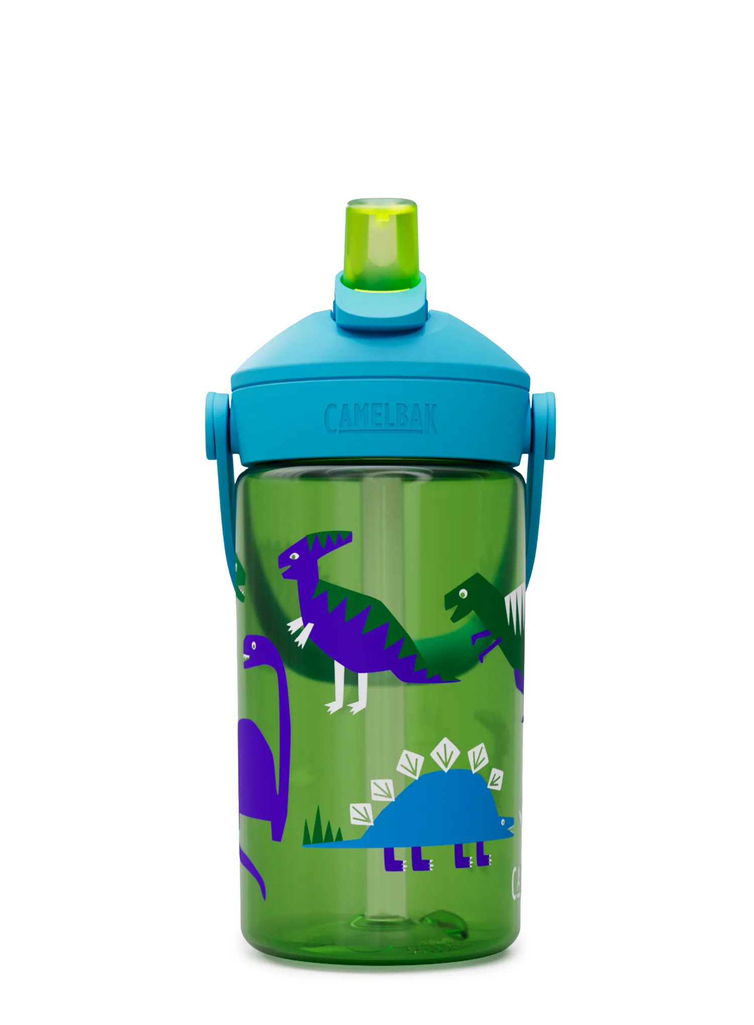 Пляшка для води для дітей CamelBak Thrive Flip Straw Kids 400ml - hip dinos