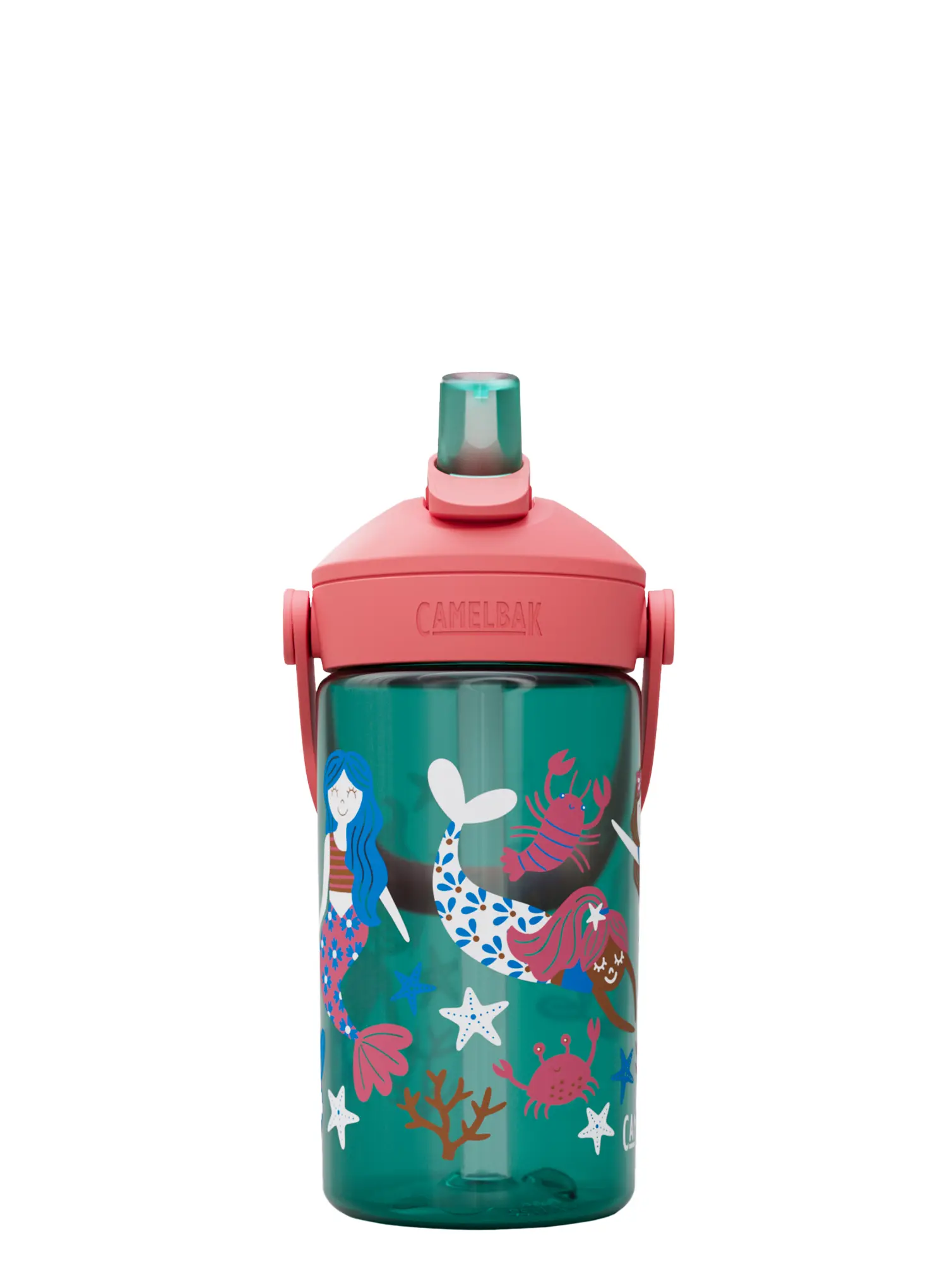 Пляшка для води для дітей CamelBak Thrive Flip Straw Kids 400ml - mermaid friends