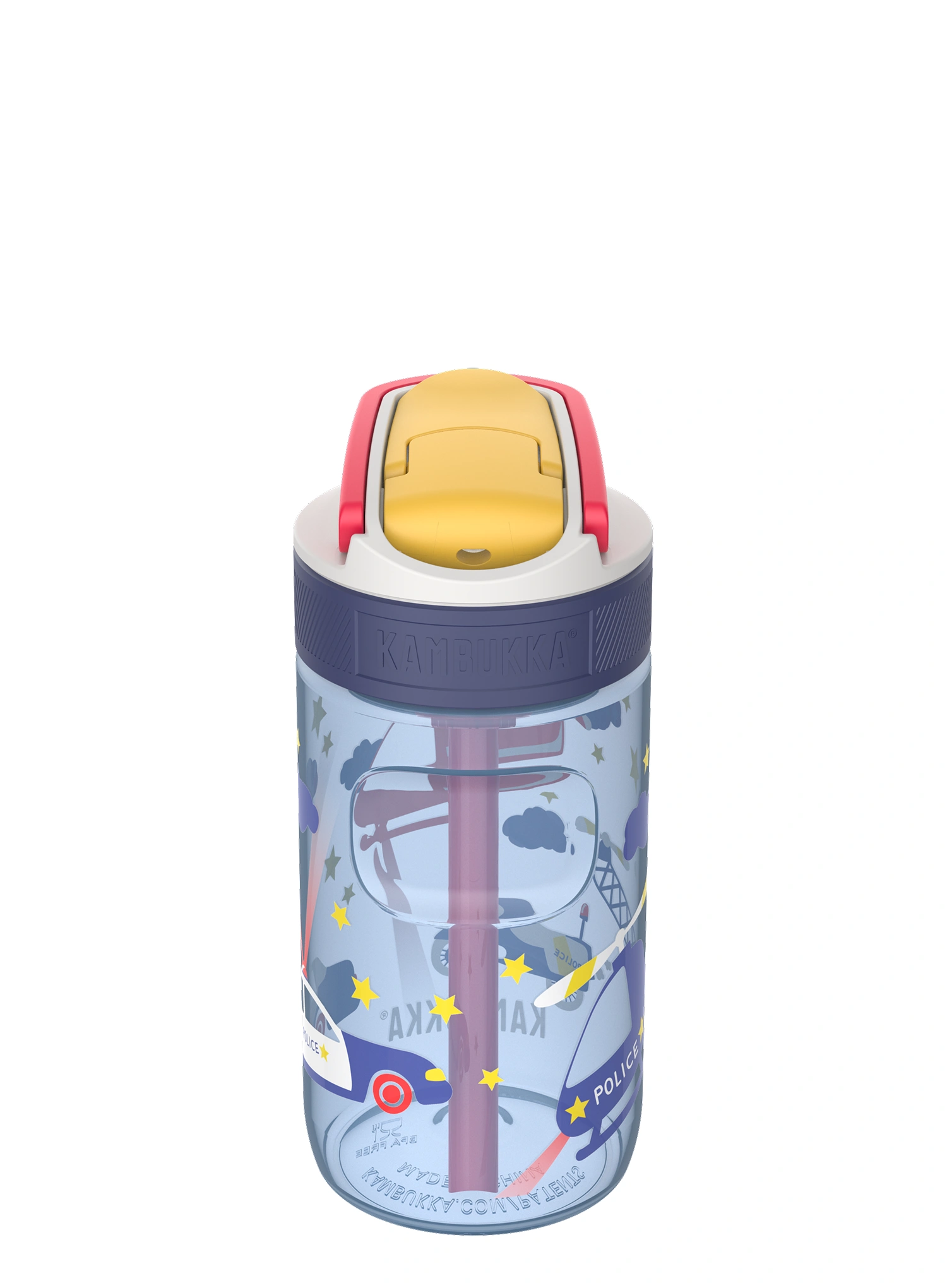 Пляшка для води для дітей Kambukka Lagoon 400 ml - police patrol