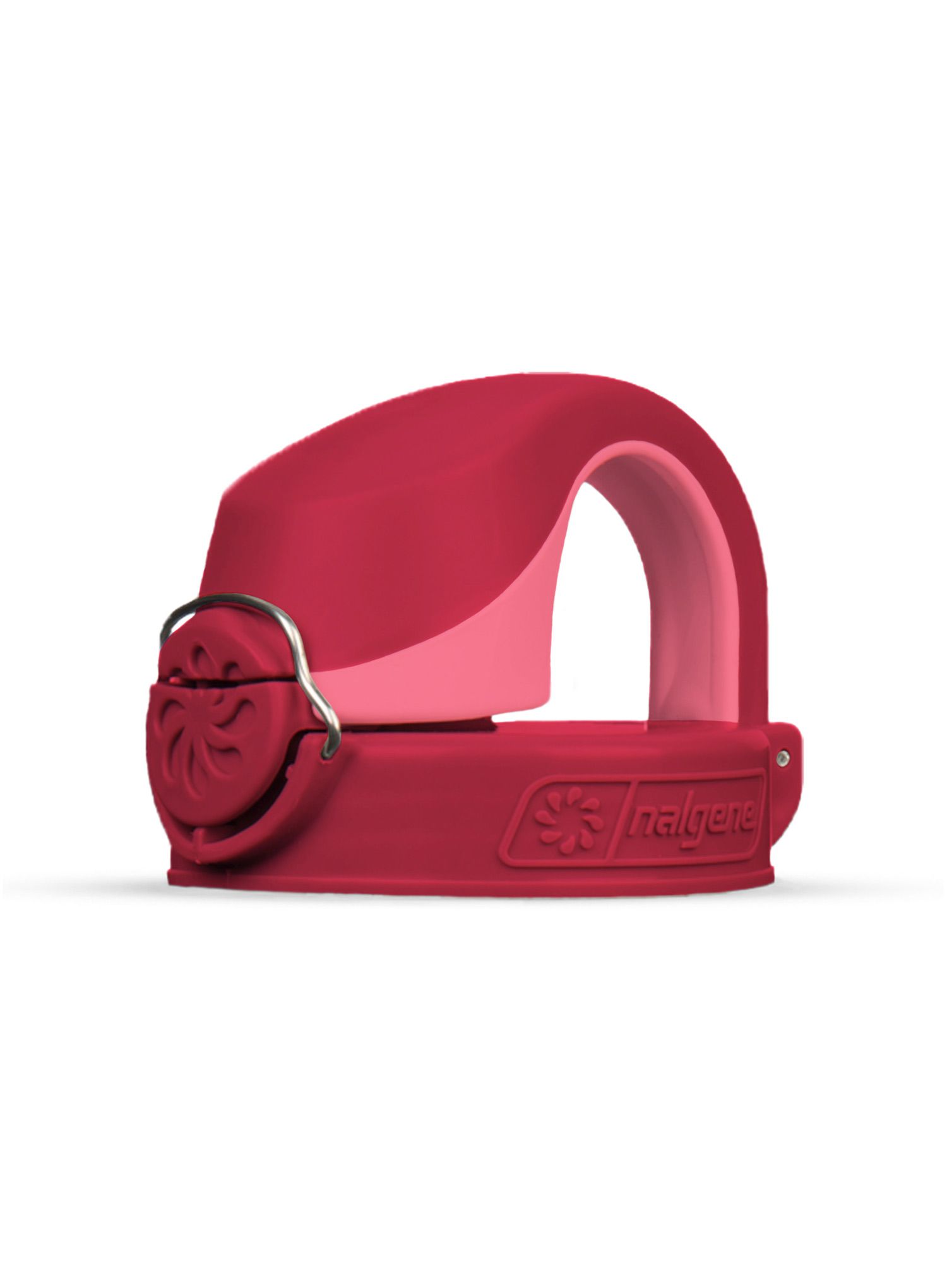 Пляшка для води для дітей Nalgene On The Fly Kids 12 oz (355 ml) - pink/beet
