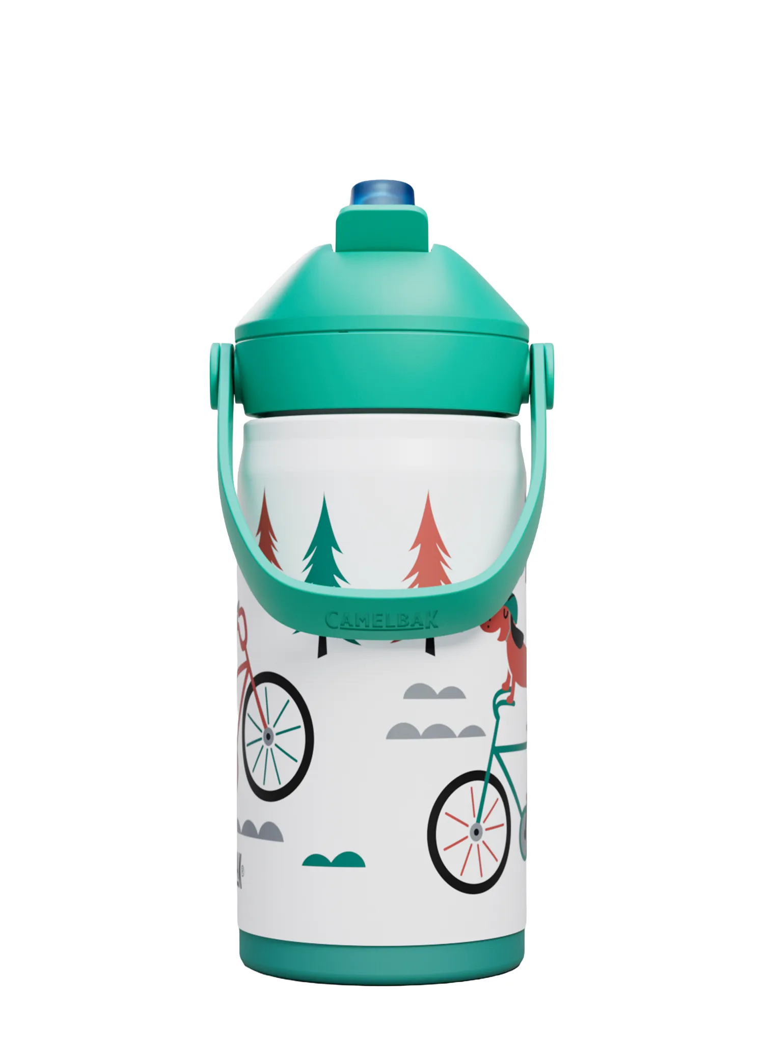 Термопляшка для дітей Camelbak Thrive Flip Straw Kids Insulated SST 350 ml - biking dogs