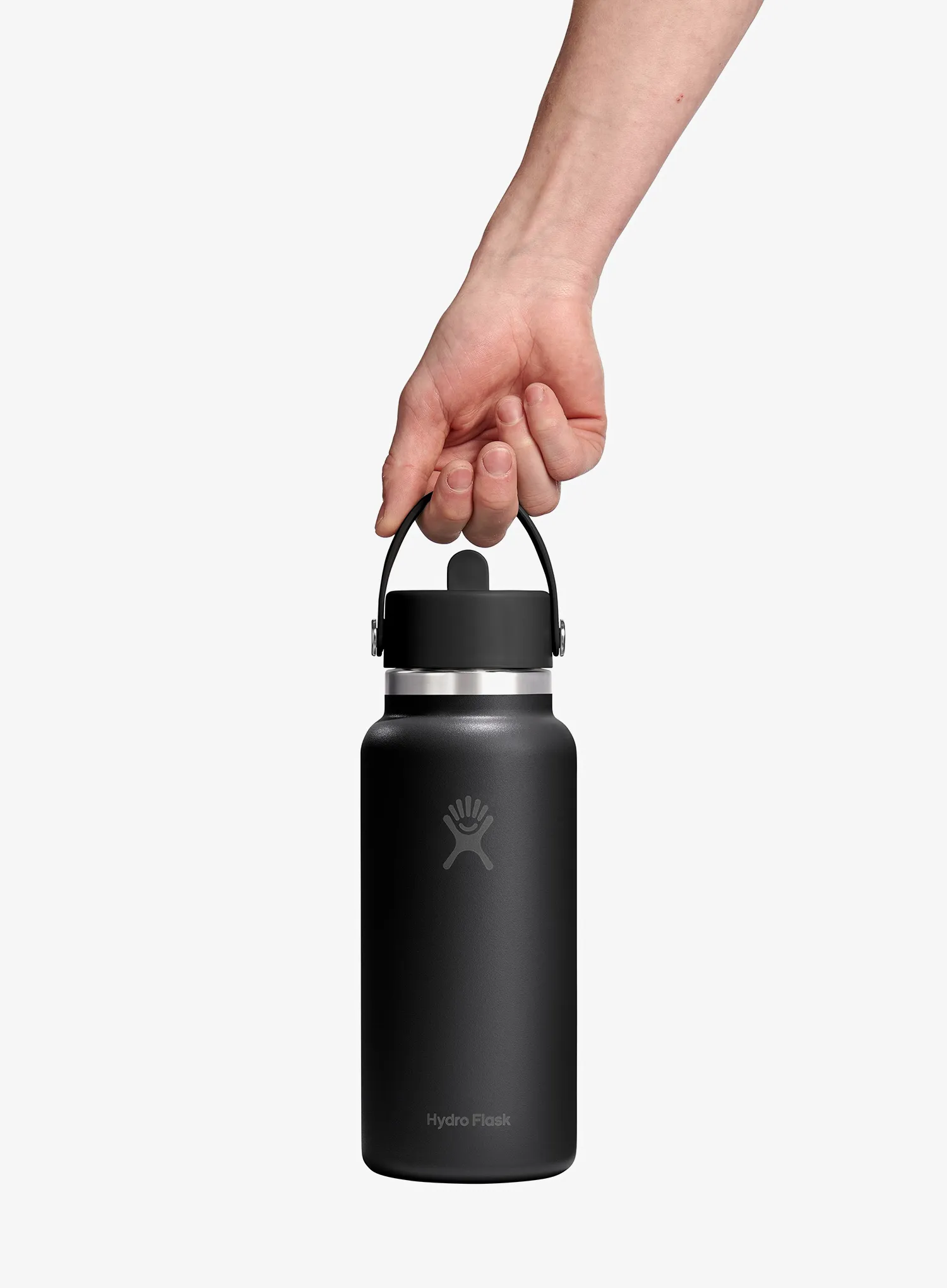 Термопляшка Hydro Flask 32 Oz Wide Flex Straw Cap (946 ml) - blk