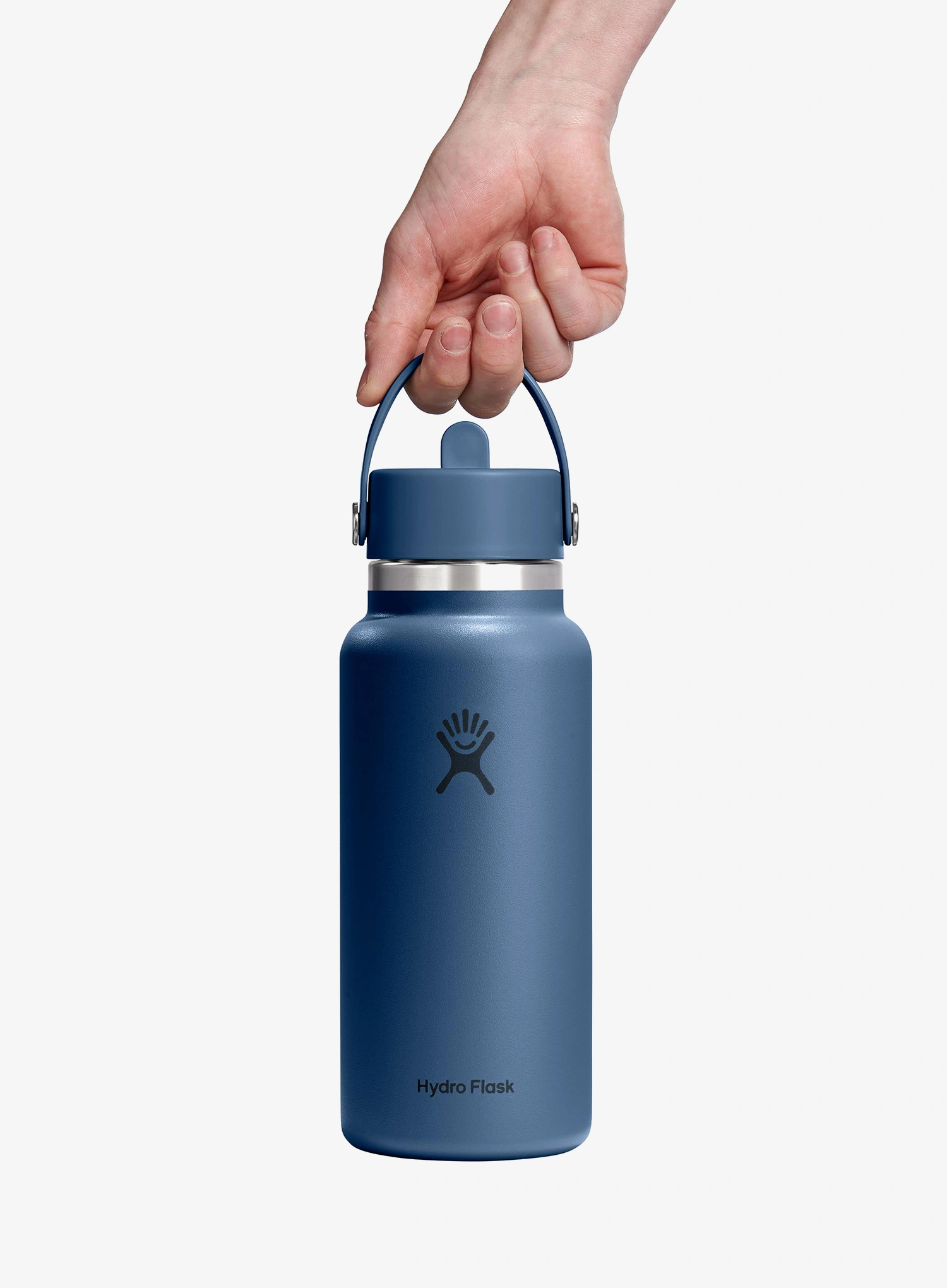 Термопляшка Hydro Flask 32 Oz Wide Flex Straw Cap (946 ml) - harbor blue