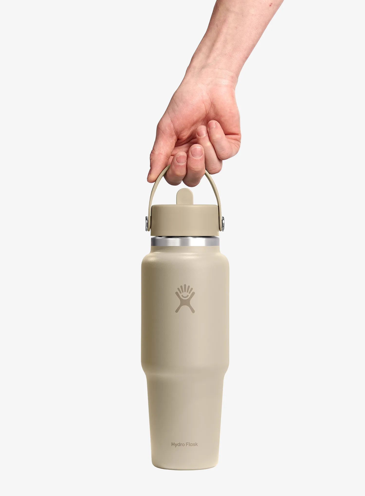 Термопляшка Hydro Flask 32 Oz Wide Flex Straw Travel Bottle (946 ml) - oat