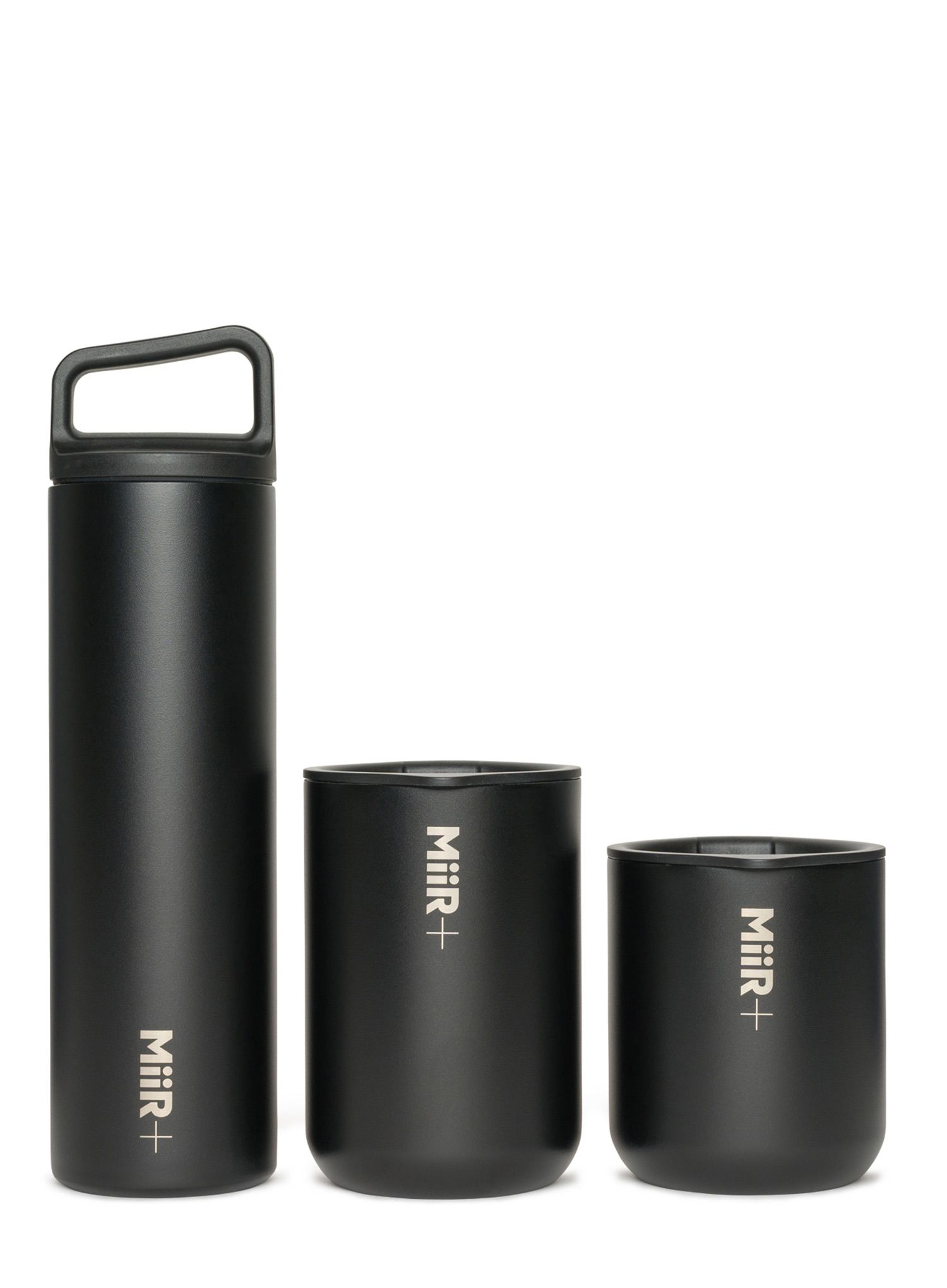 Термопляшка MiiR Climate+ Wide Mouth Bottle (590 ml) - black