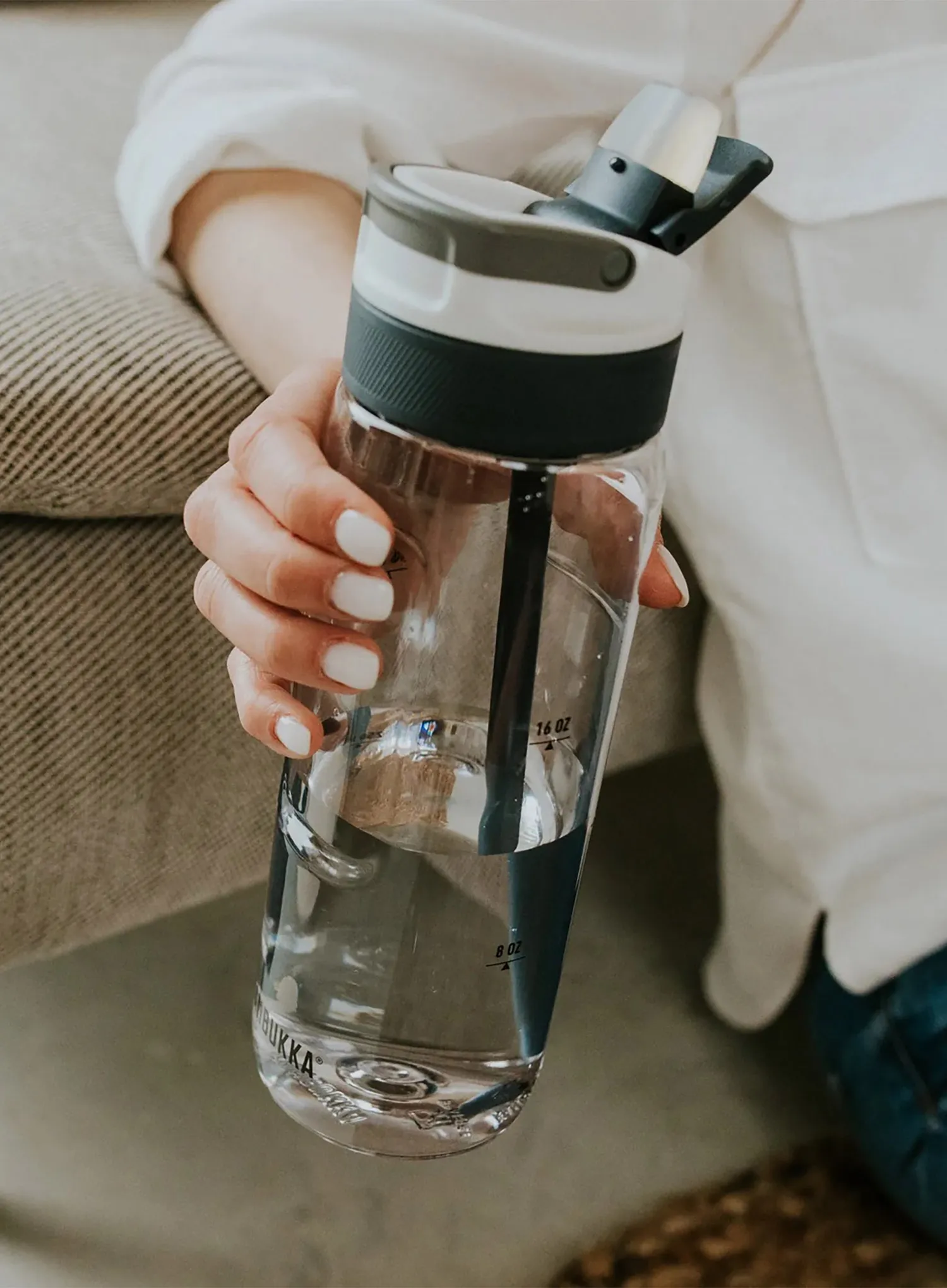Пляшка туристична Kambukka Lagoon 750 ml - clear 2.0