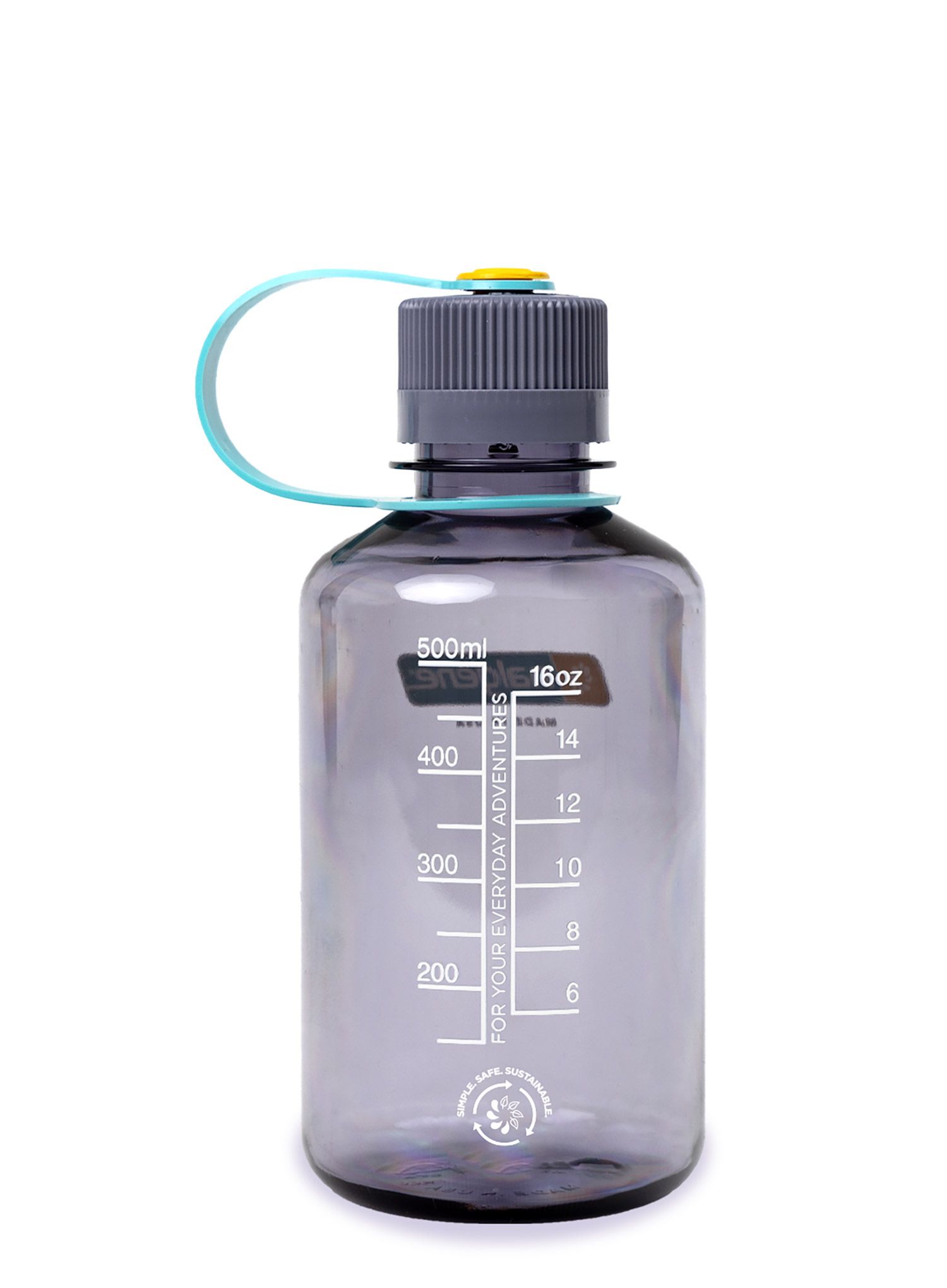 Пляшка туристична Nalgene Sustain Narrow Mouth 16 oz (473 ml) - aubergine