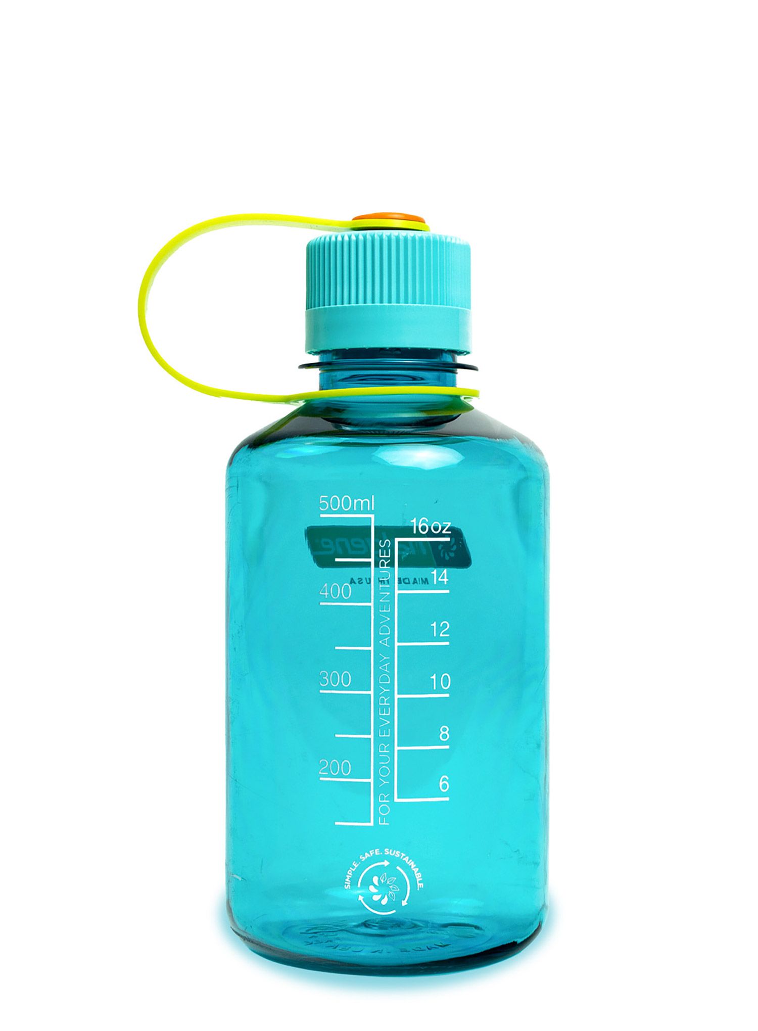 Пляшка туристична Nalgene Sustain Narrow Mouth 16 oz (473 ml) - cerulean