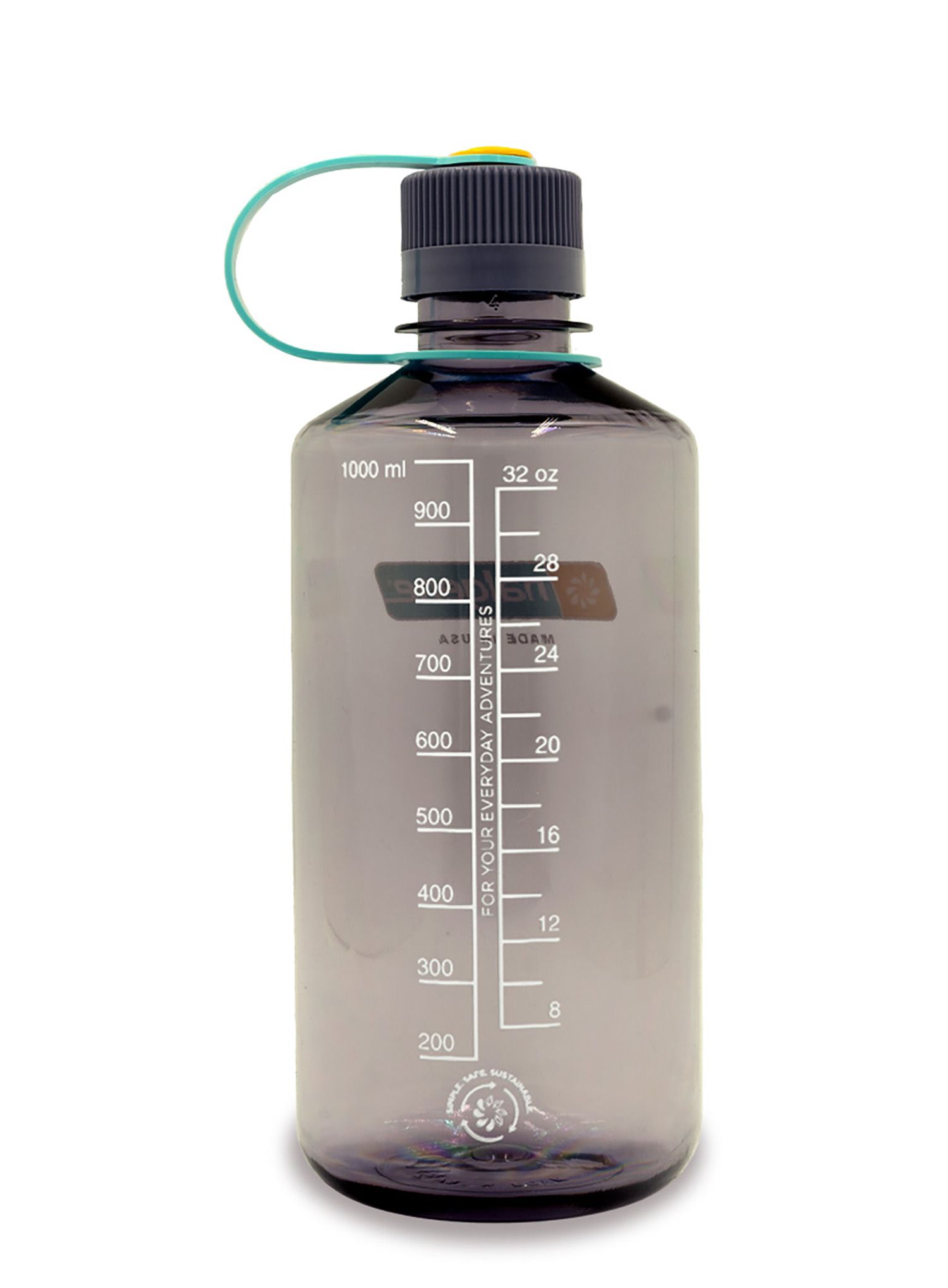 Пляшка туристична Nalgene Sustain Narrow Mouth 32 oz (946 ml) - aubergine