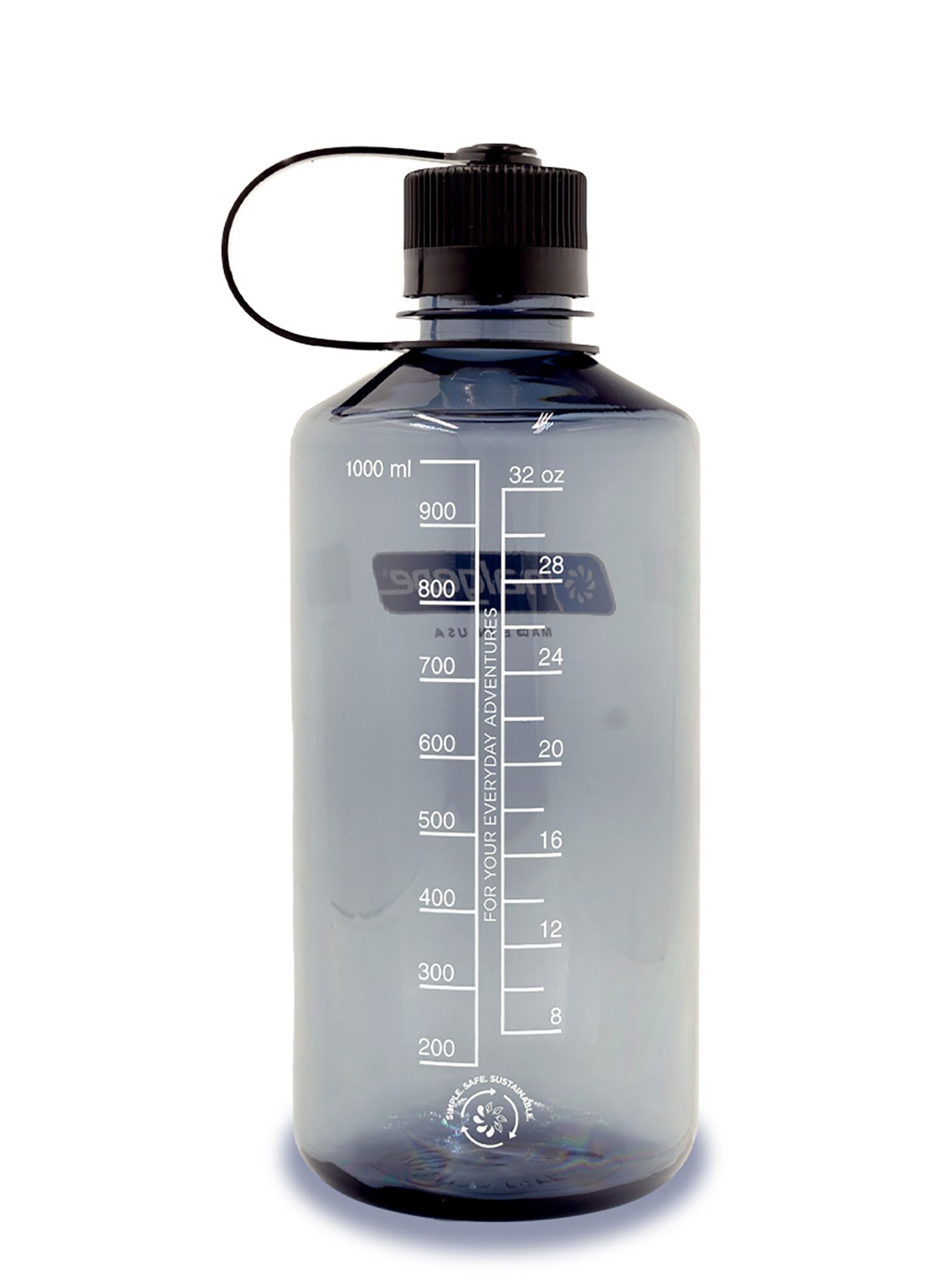 Пляшка туристична Nalgene Sustain Narrow Mouth 32 oz (946 ml) - gray