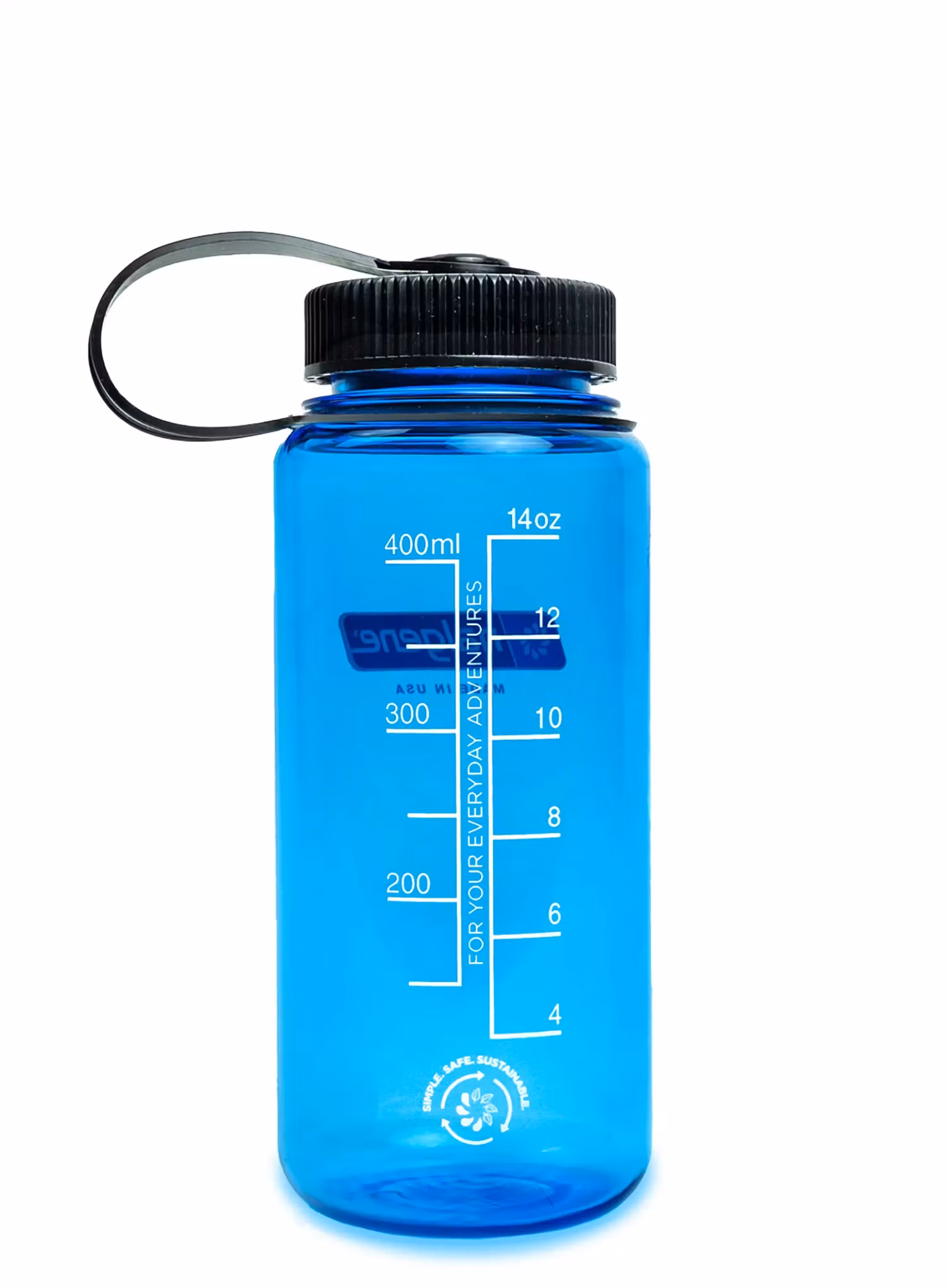 Пляшка туристична Nalgene Sustain Wide Mouth 16 oz (473 ml) - slate