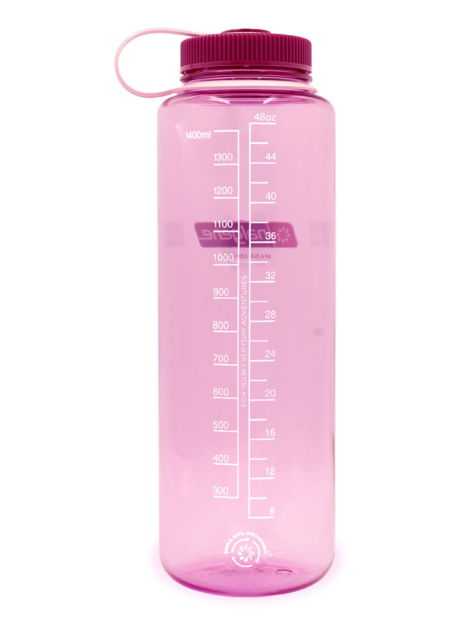 Пляшка туристична Nalgene Silo Sustain Wide Mouth 48 oz (1420 ml) - cosmo