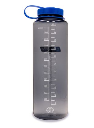 Пляшка туристична Nalgene Silo Sustain Wide Mouth 48 oz (1420 ml) - grey/blue