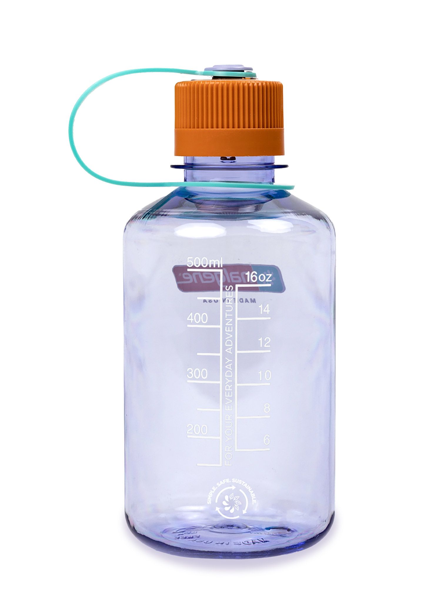 Пляшка туристична Nalgene Sustain Narrow Mouth 16 oz (473 ml) - amethyst
