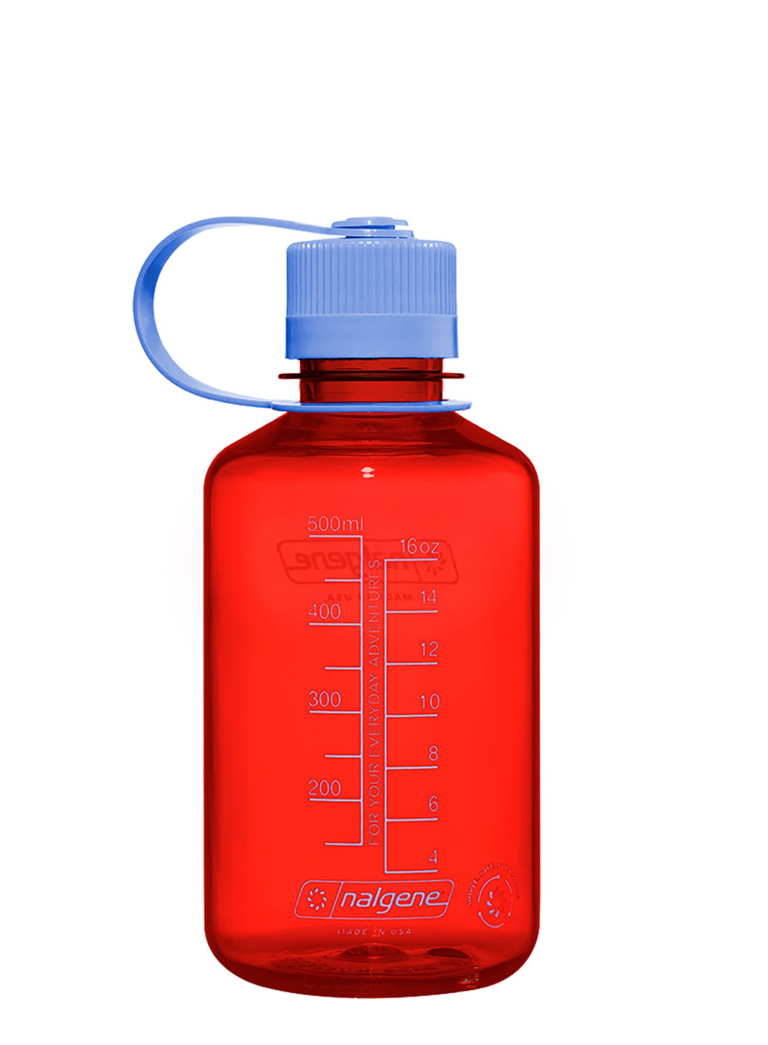 Пляшка туристична Nalgene Sustain Narrow Mouth 16 oz (473 ml) - marmalade orange