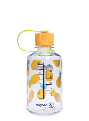 Пляшка туристична Nalgene Sustain Narrow Mouth Fruit Print 16 oz (473 ml) - pineapples