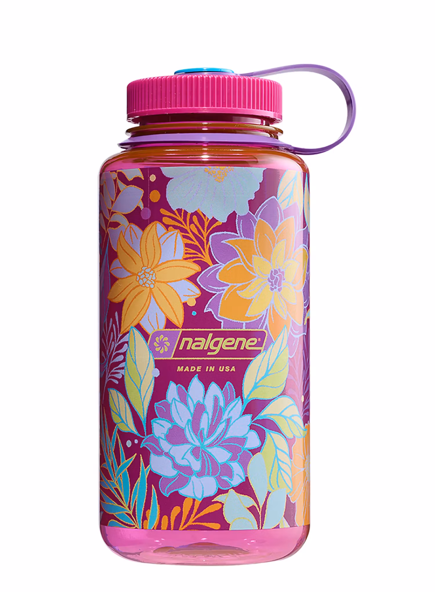 NalgeneSustainWideMouth32oz_1000ml__floral661195005739a.webp