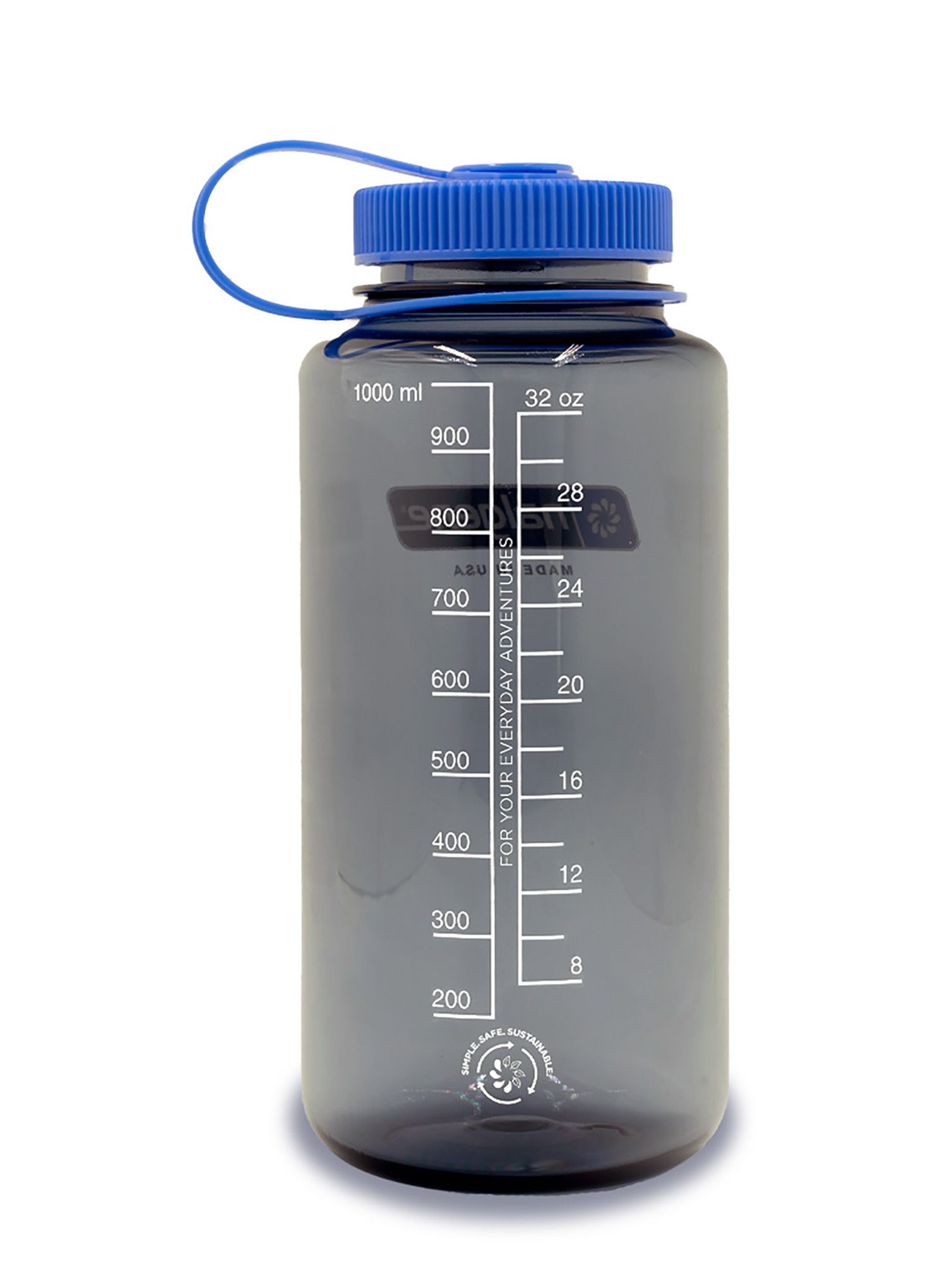 Пляшка туристична Nalgene Sustain Wide Mouth 32 oz (946 ml) - gray