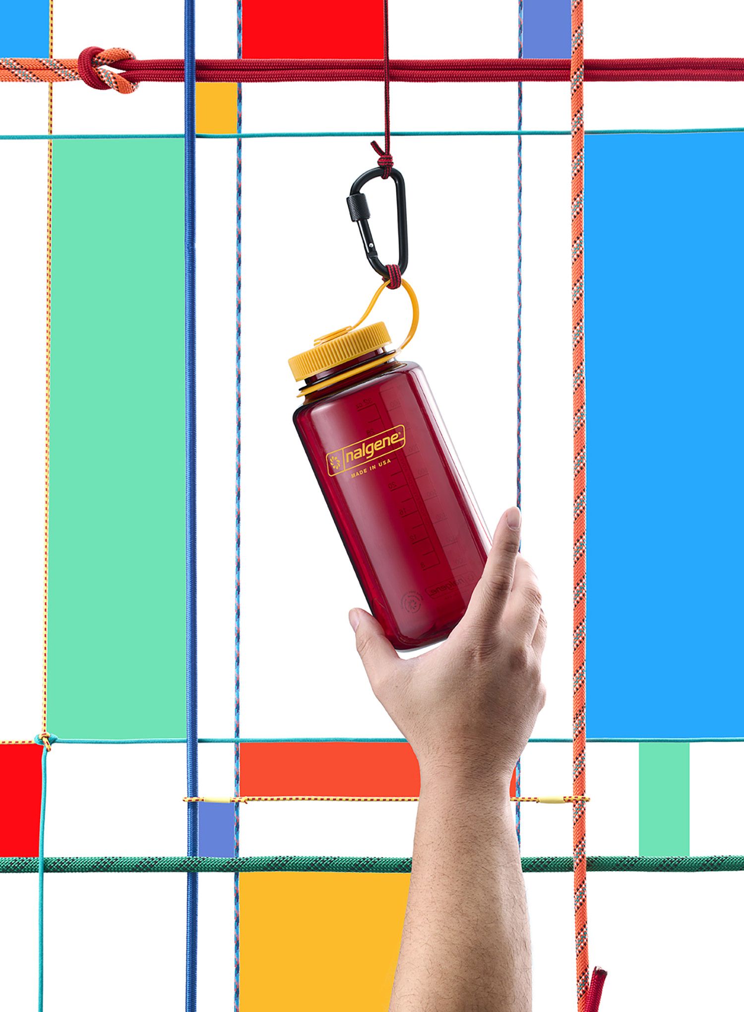 Пляшка туристична Nalgene Sustain Wide Mouth 32 oz (946 ml) - laker