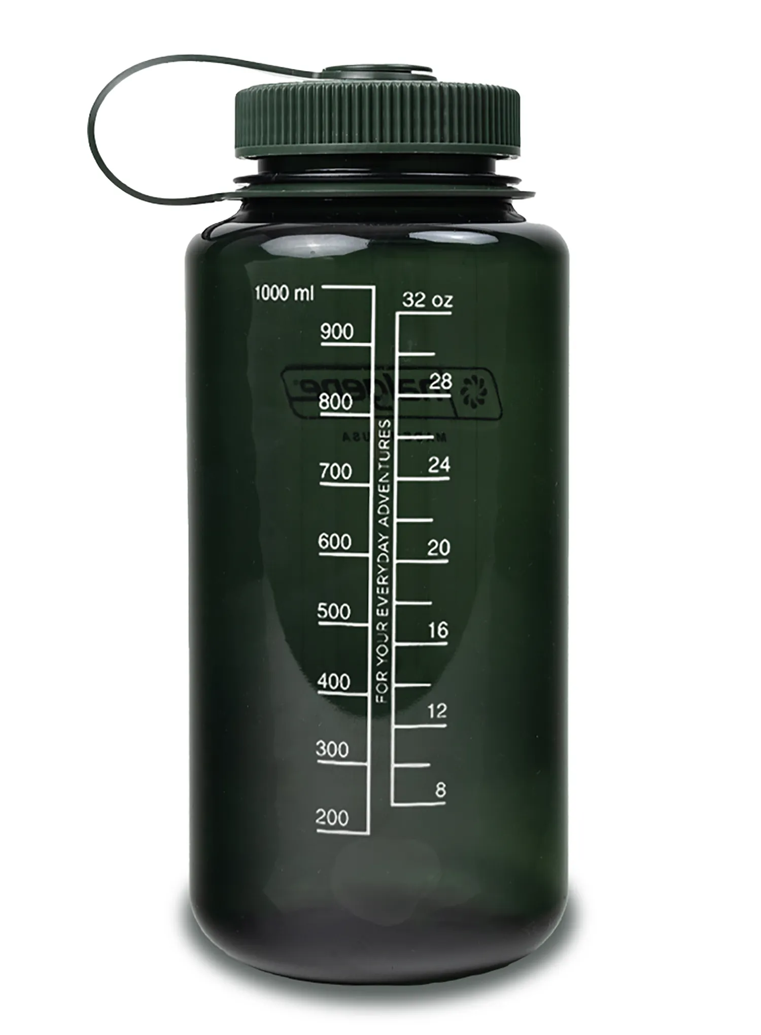 Пляшка туристична Nalgene Sustain Wide Mouth 32 oz (946 ml) - monochrome jade