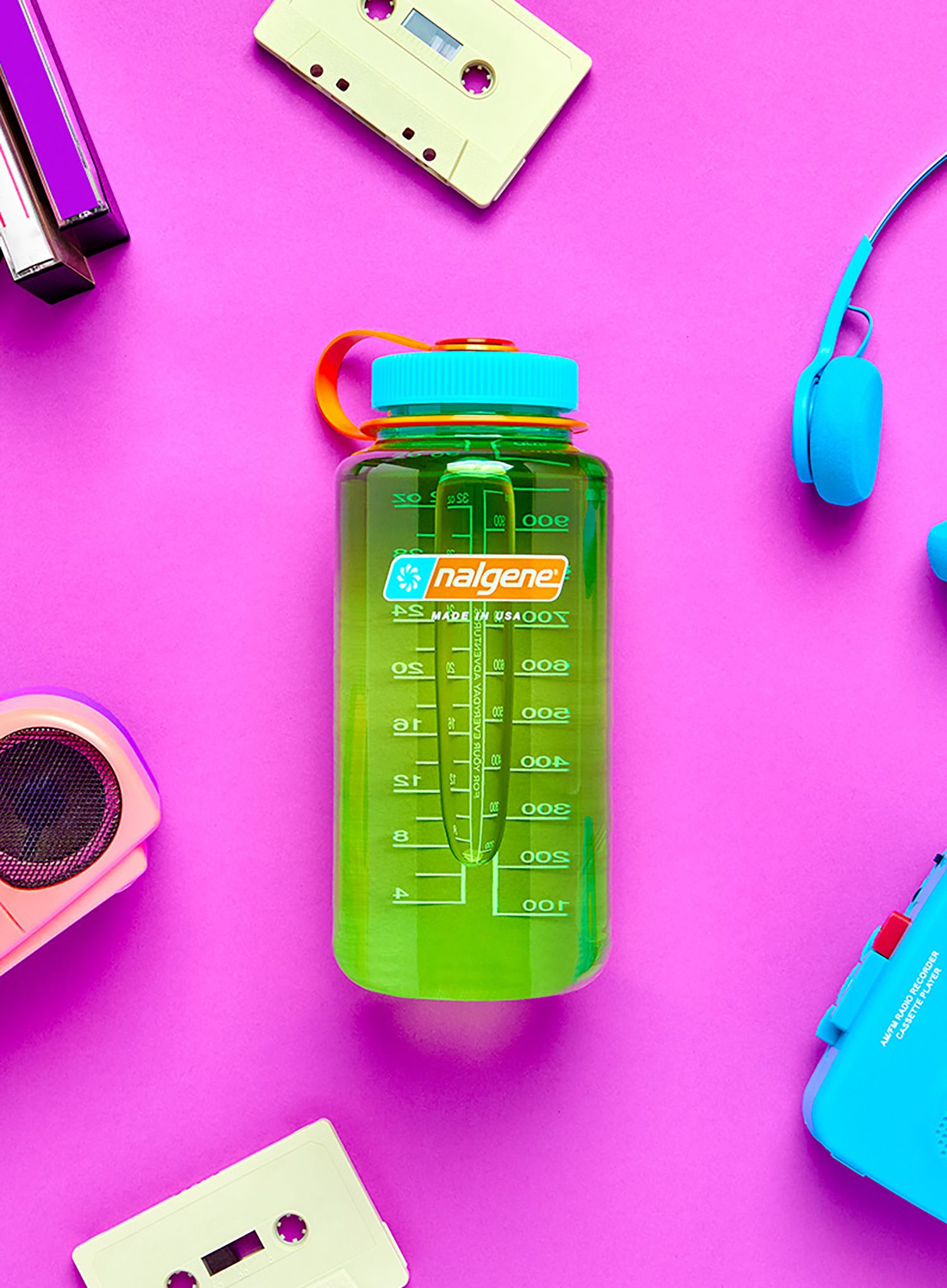 Пляшка туристична Nalgene Sustain Wide Mouth 32 oz (946 ml) - pear