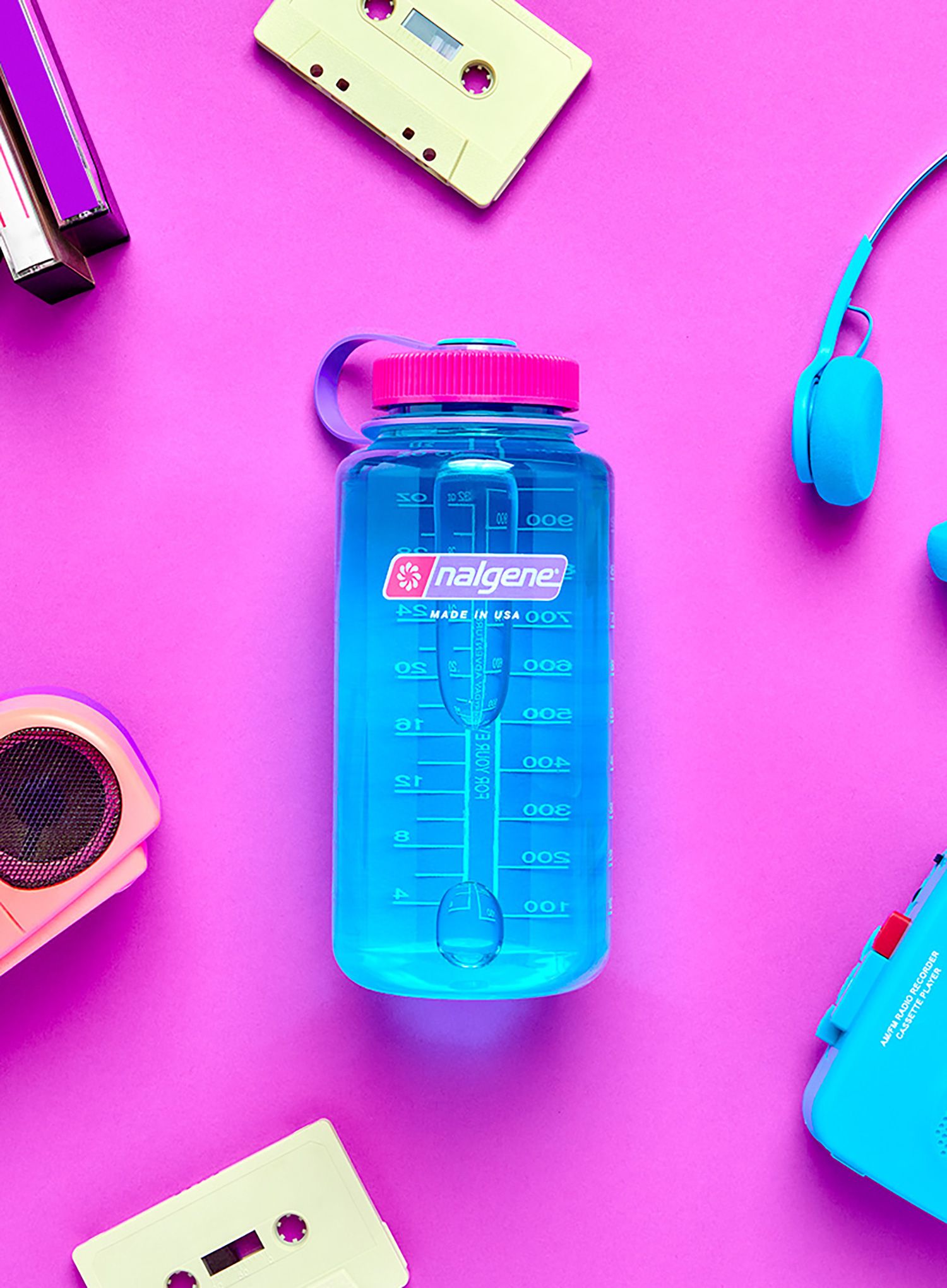 Пляшка туристична Nalgene Sustain Wide Mouth 32 oz (946 ml) - surfer