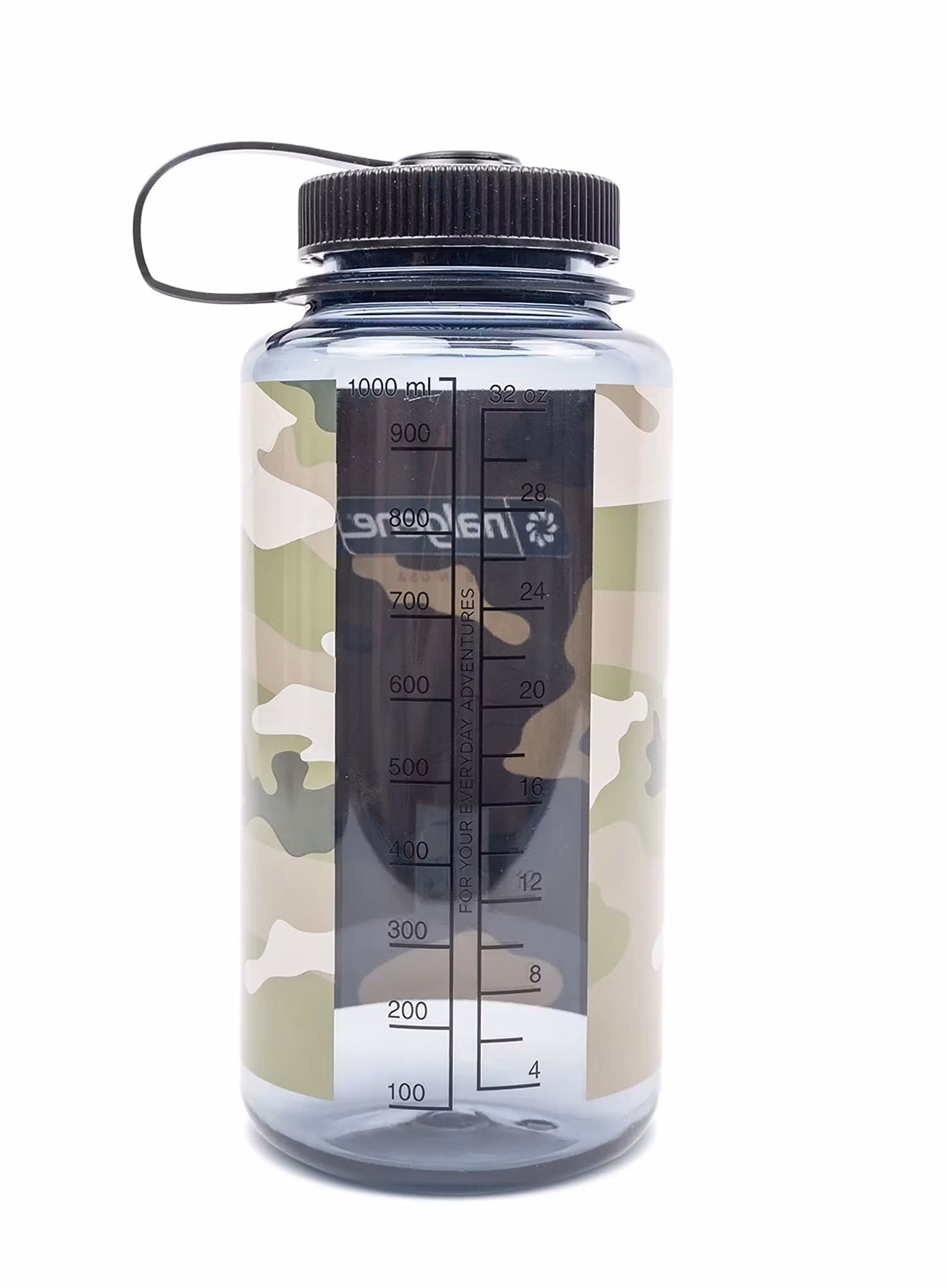 Пляшка туристична Nalgene Wide Mouth 32 oz (946 ml) - gray w/black camo