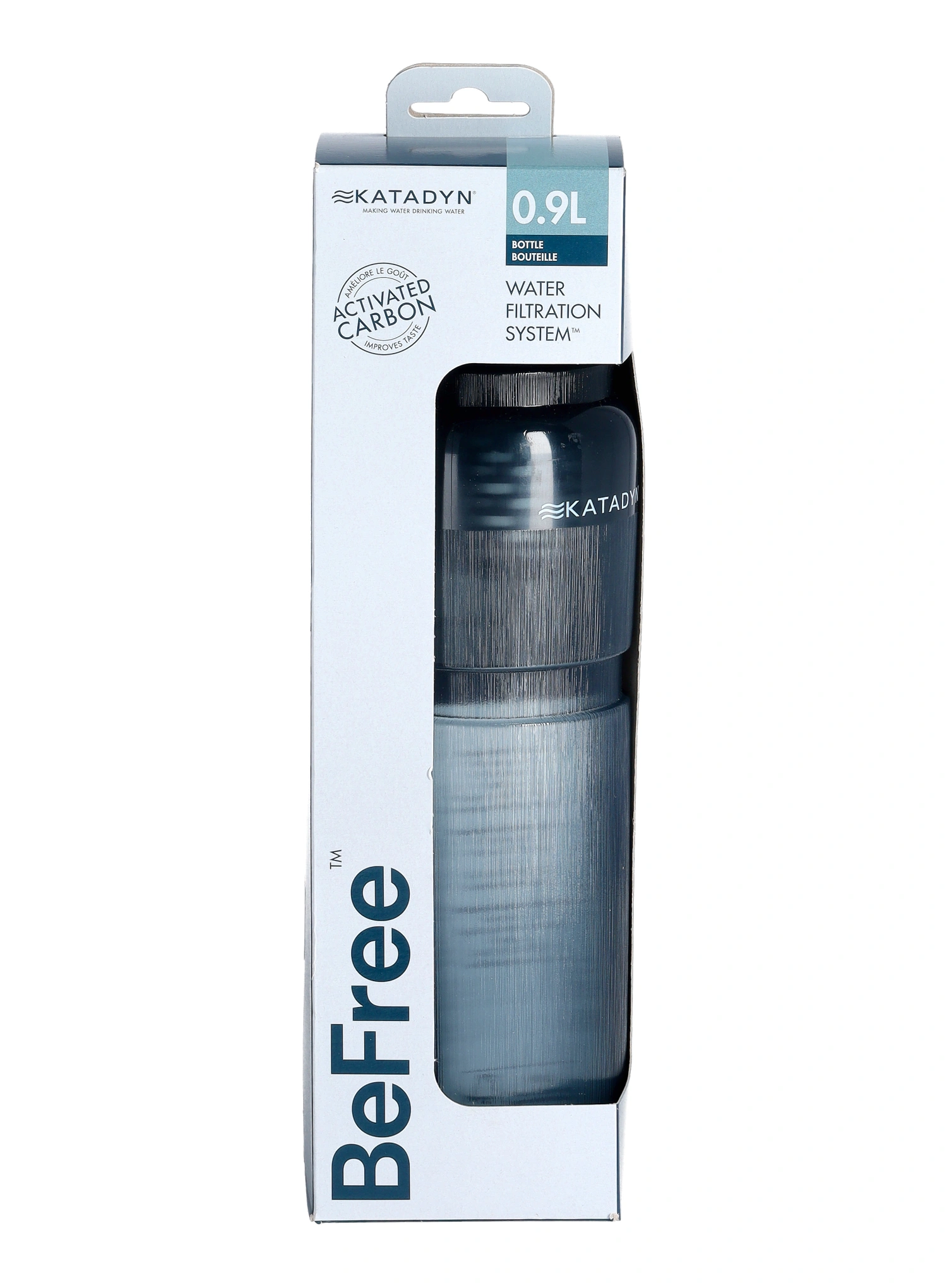 Пляшка з фільтром Katadyn BeFree AC Bottle 0.9L - smoke