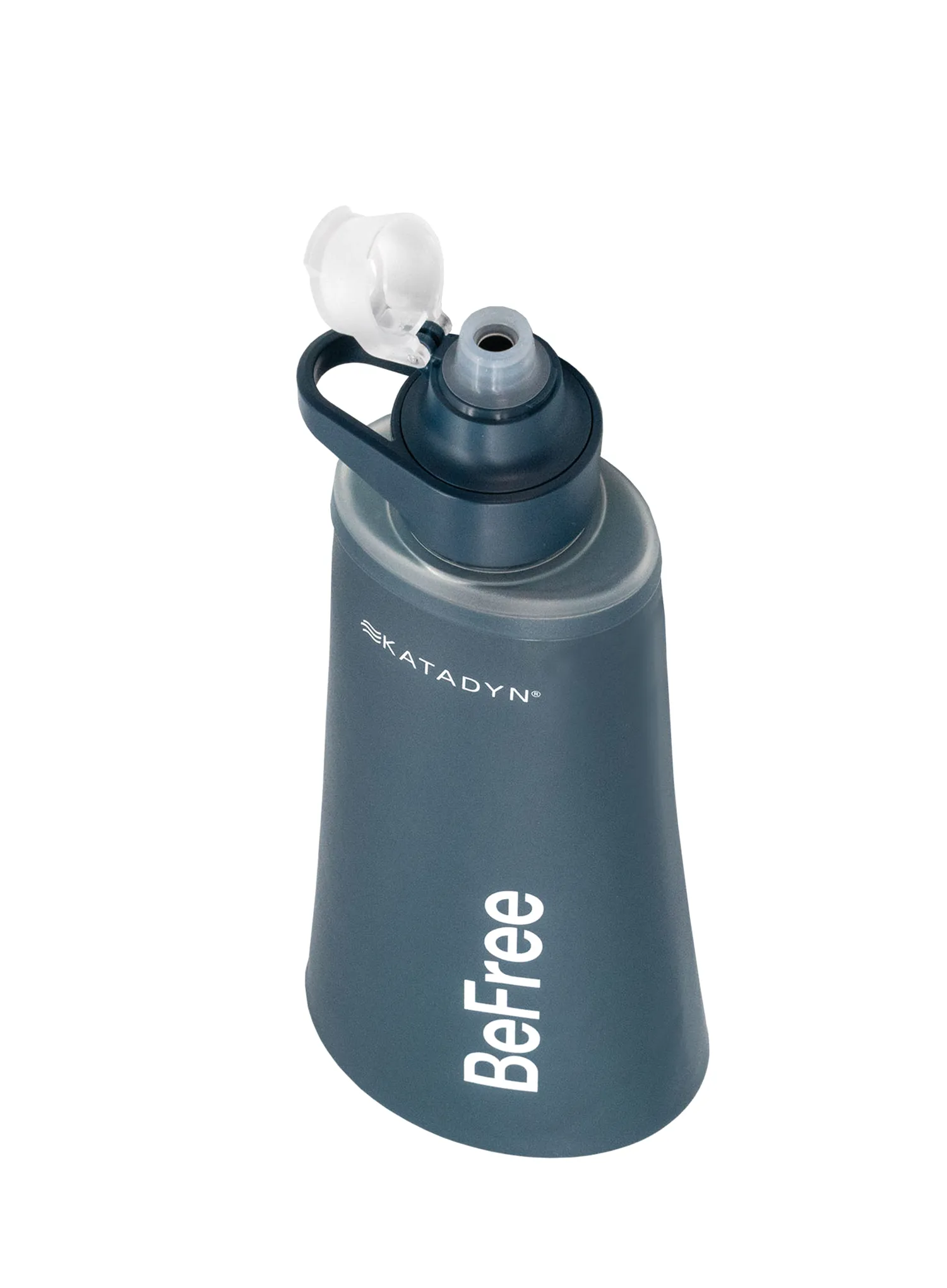 Пляшка з фільтром Katadyn BeFree Filter AC 1.0L - slate blue