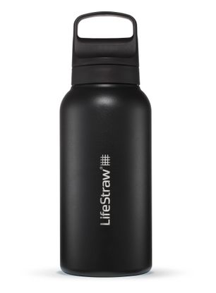 Пляшка з фільтром Lifestraw Go 2.0 Stainless Steel Water Filter 1L - black