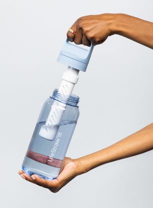 Пляшка з фільтром Lifestraw Go 2.0 Water Filter 1L - icelandic blue