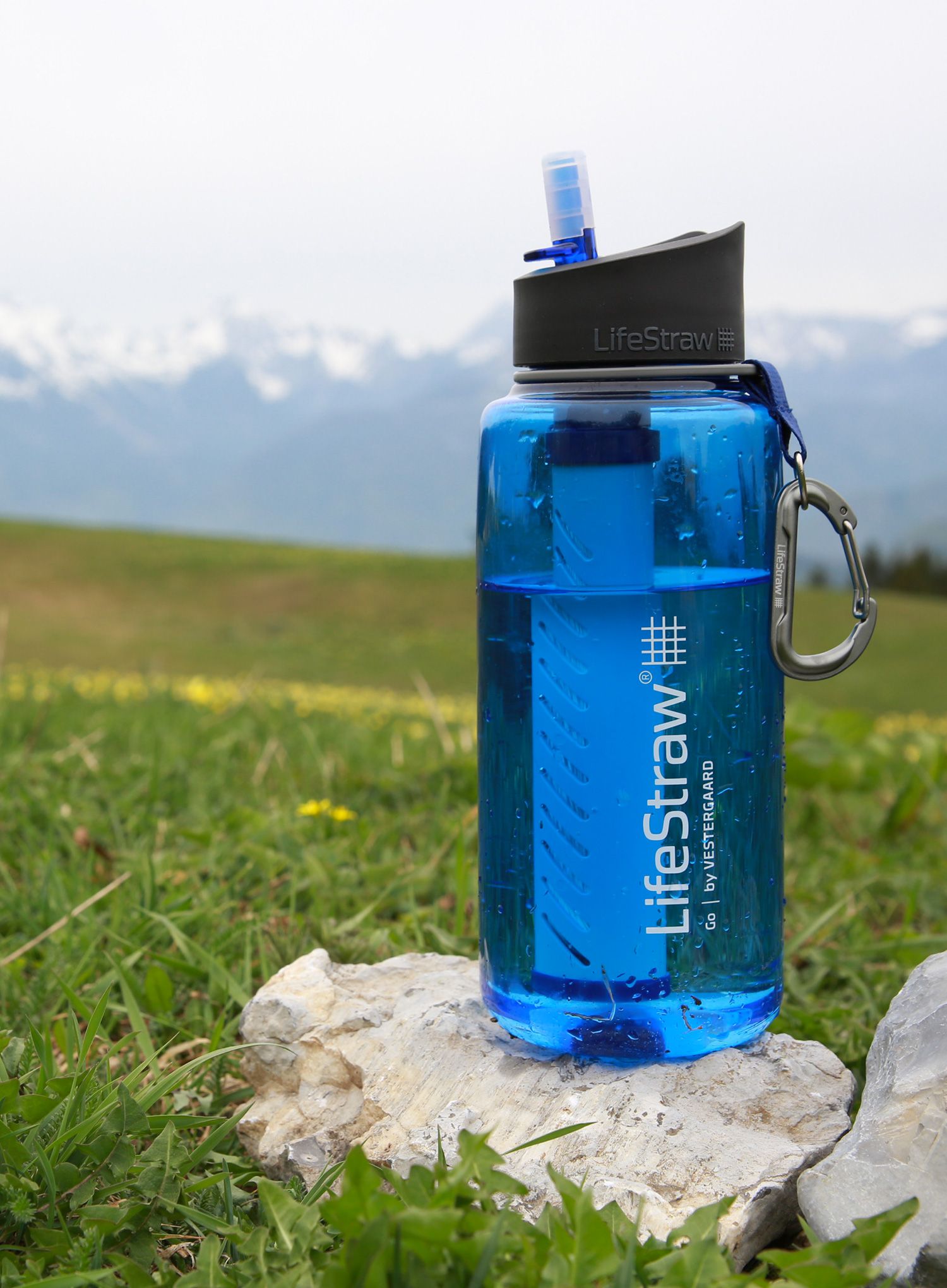 Пляшка туристична Lifestraw Go 2-stage 1L - blue