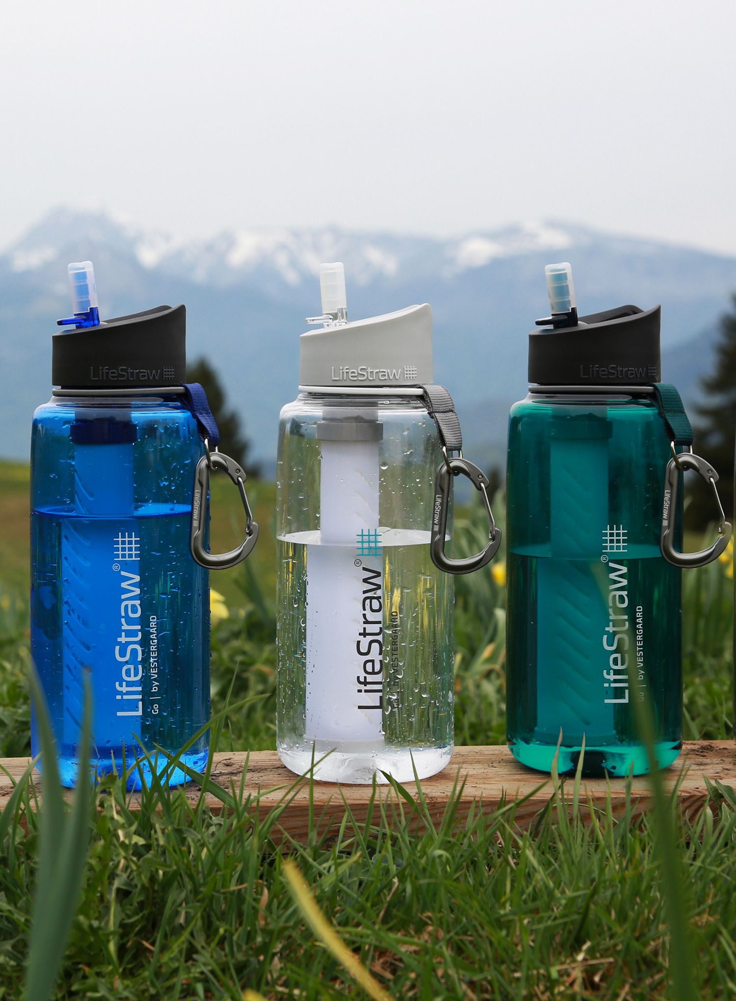 Пляшка туристична Lifestraw Go 2-stage 1L - blue