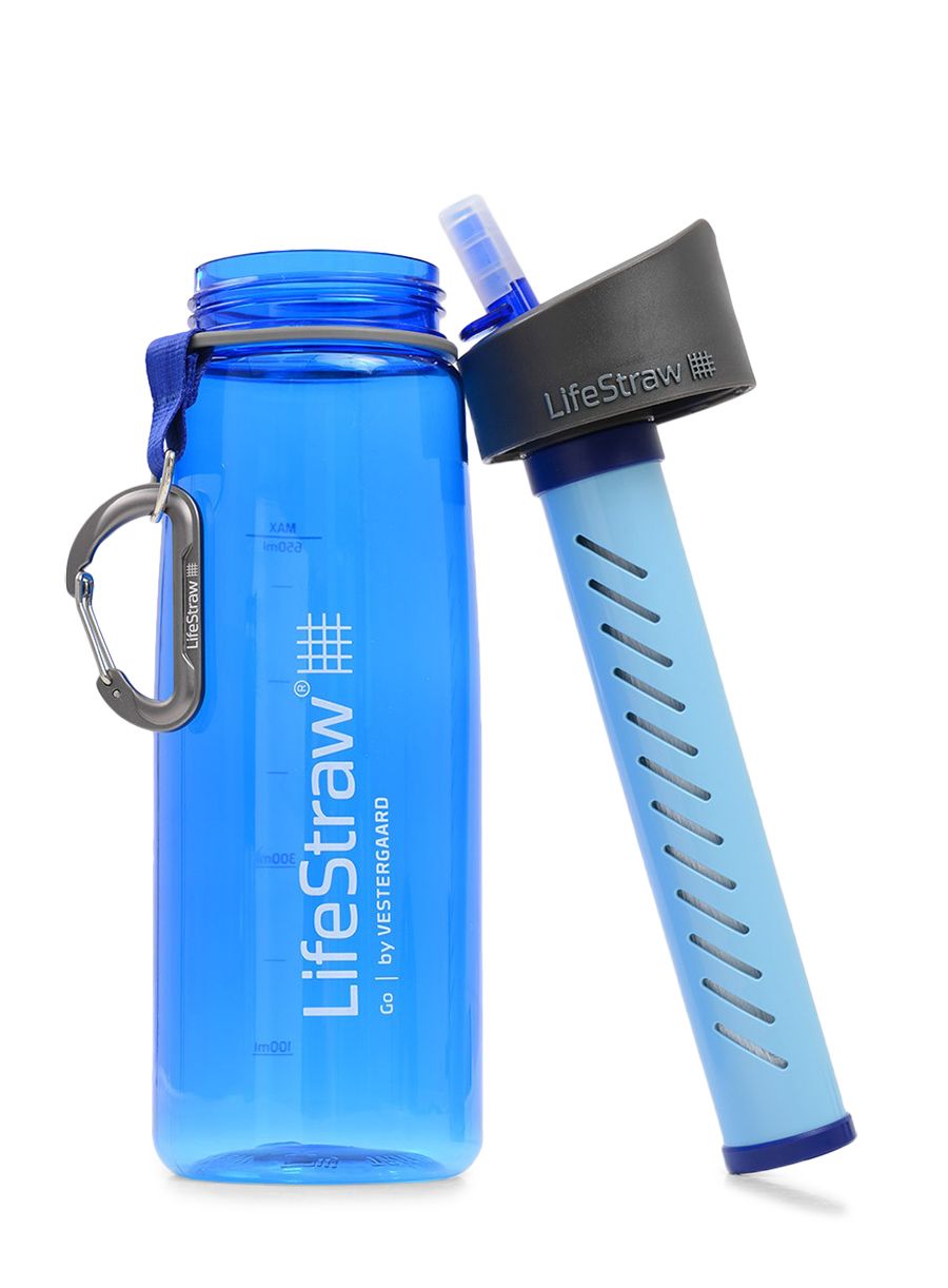 Пляшка туристична Lifestraw Go 2-stage 22 oz (650 ml) - blue