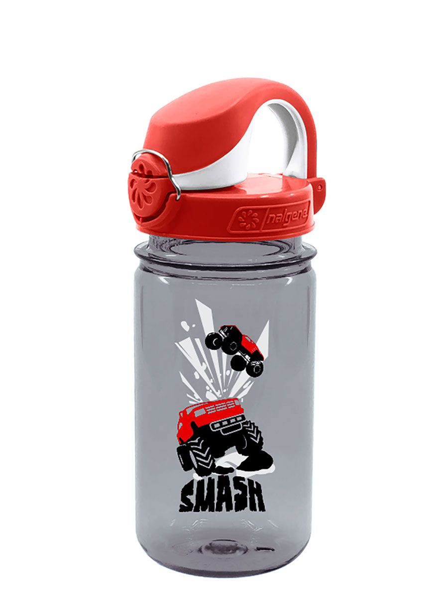 Пляшка для води для дітей Nalgene On The Fly Kids 12 oz (350 ml) - gray smash