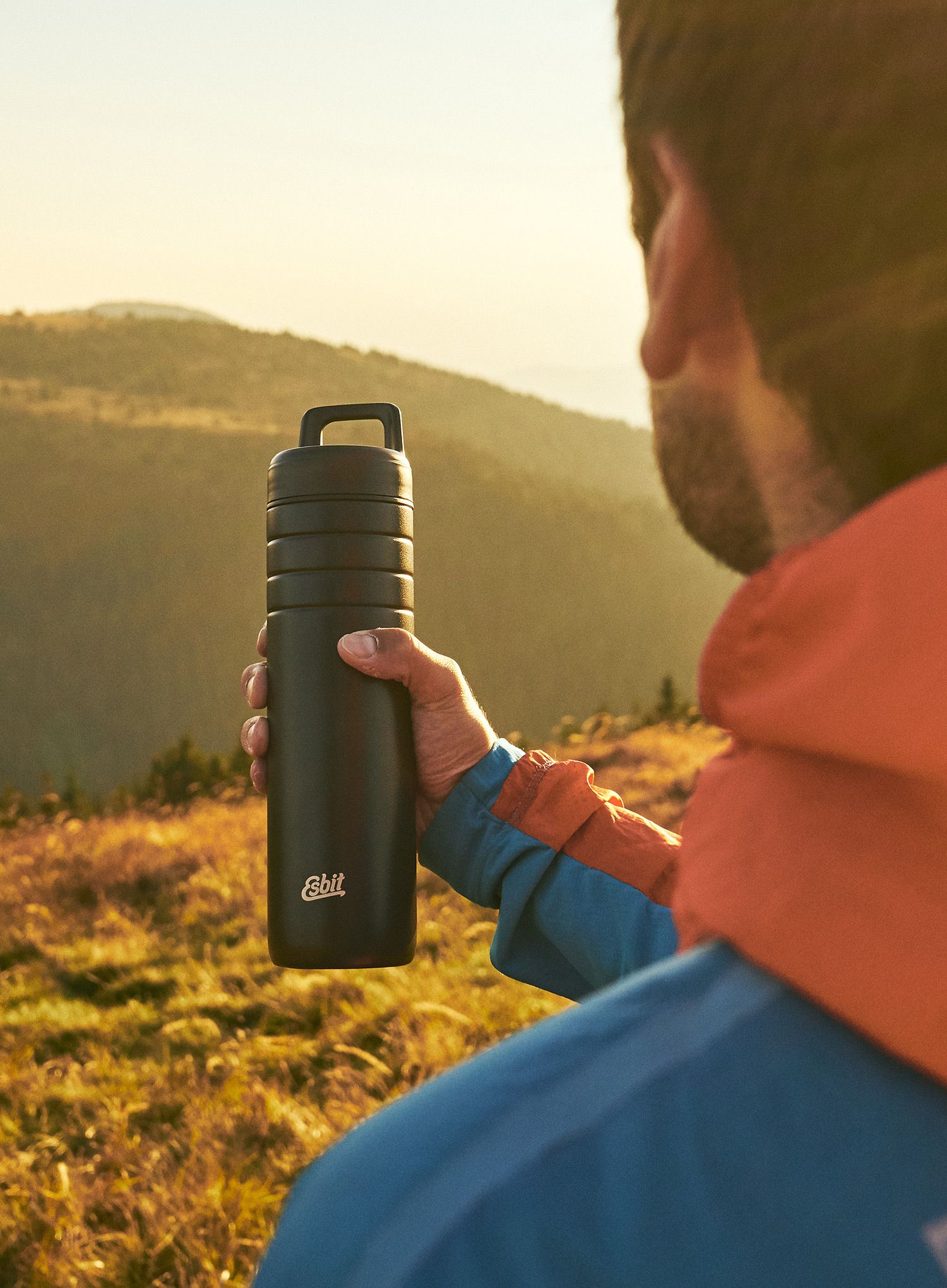 Термопляшка Esbit Majoris Wide Mouth Flask Daypack 0,7L - black