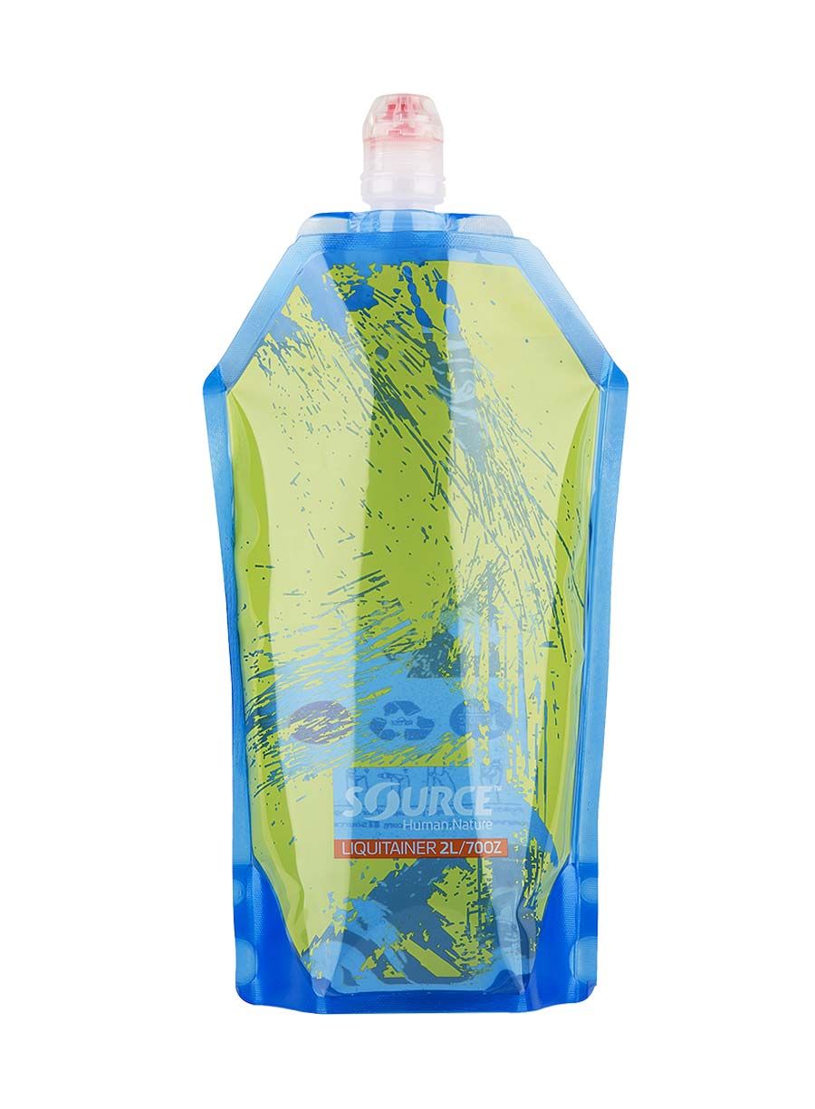 Пляшка туристична Source Liquitainer 2L - lime