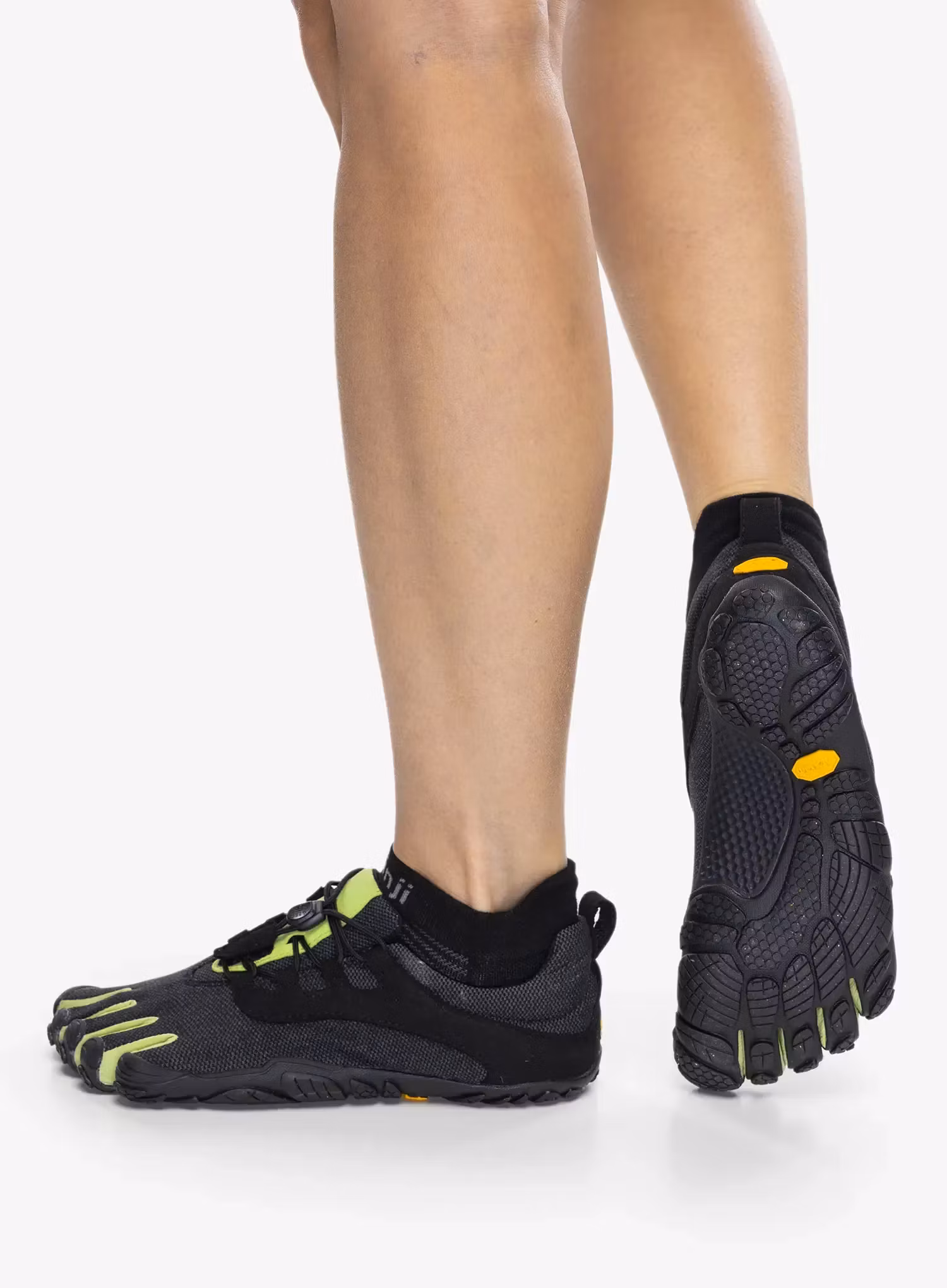 Кросівки для бігу жіночі Vibram Fivefingers V-Run Retro - black