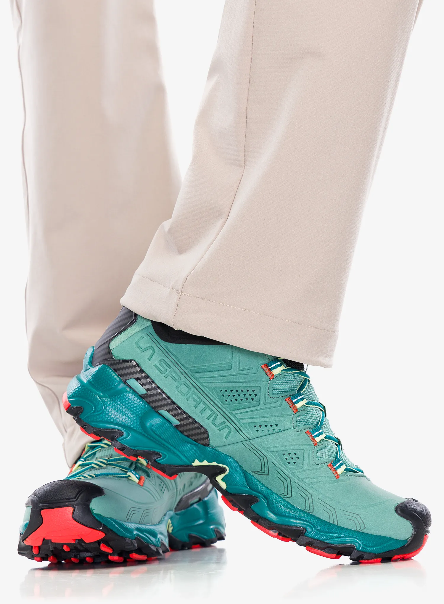 Черевики жіночі La Sportiva Ultra Raptor II Mid Leather GTX - juniper/carbon