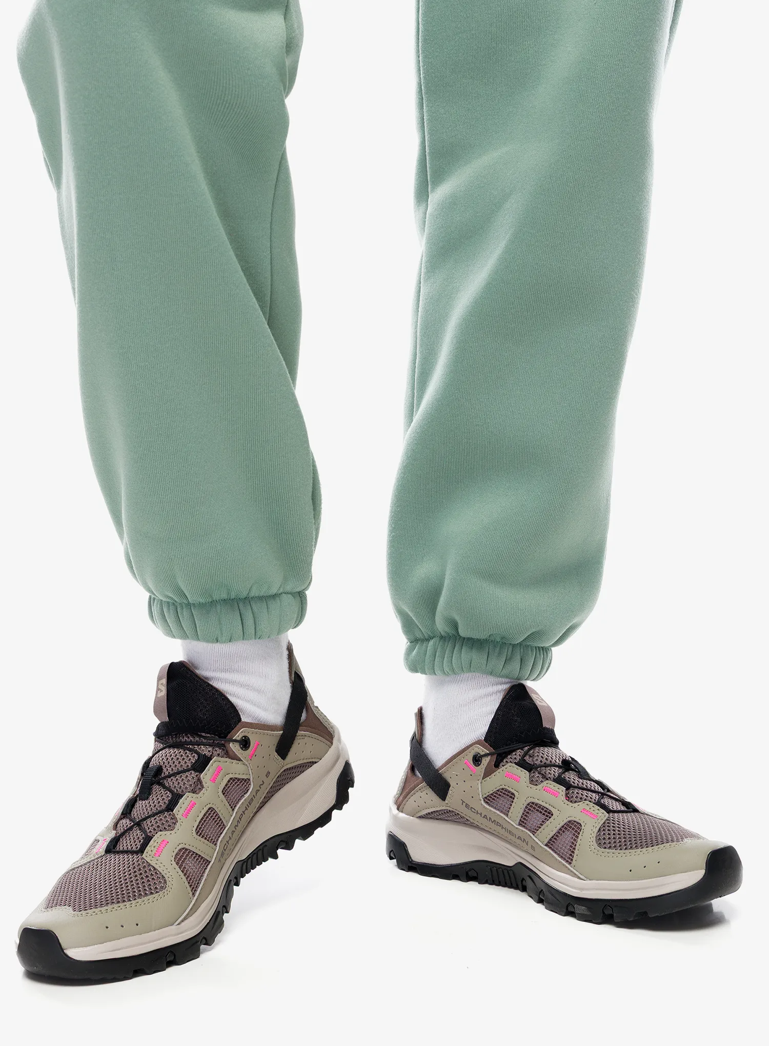 Черевики жіночі Salomon Techamphibian 5 - silver/iron/pink