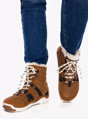 Черевики жіночі Xero Shoes Alpine - rubber brown/eggshell
