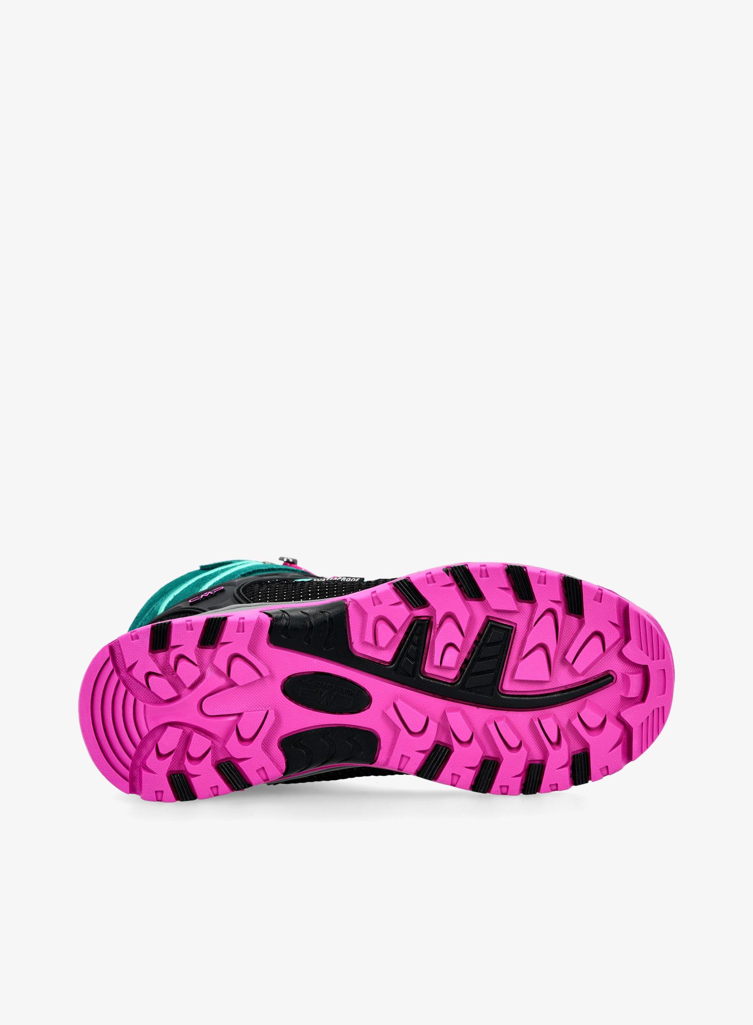 Черевики для дівчаток CMP Kids Rigel Mid Trekking Shoe Wp - lake-pink fluo
